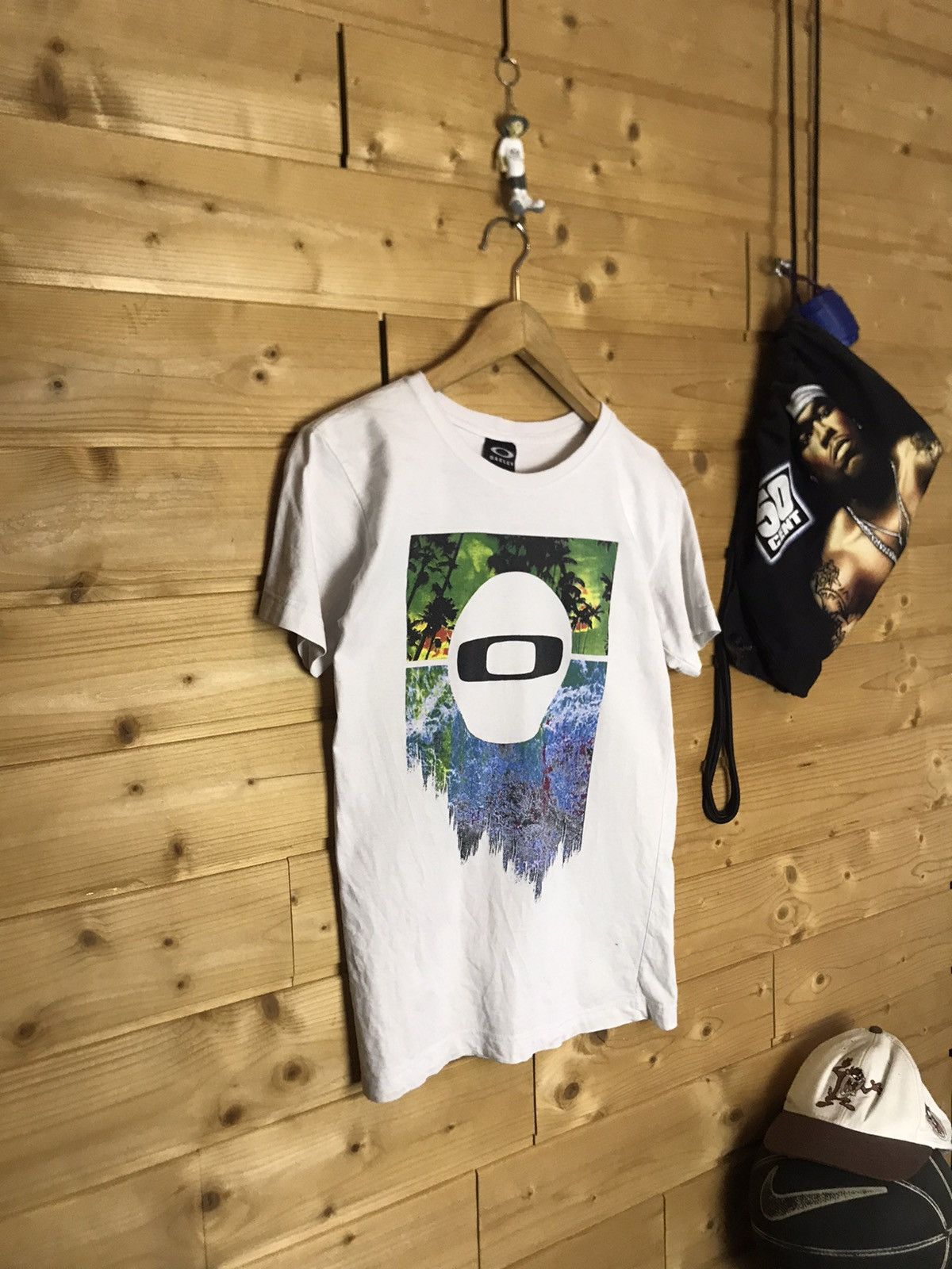 Vintage Vintage Oakley t-shirt Size US XS / EU 42 / 0 - 1 Thumbnail
