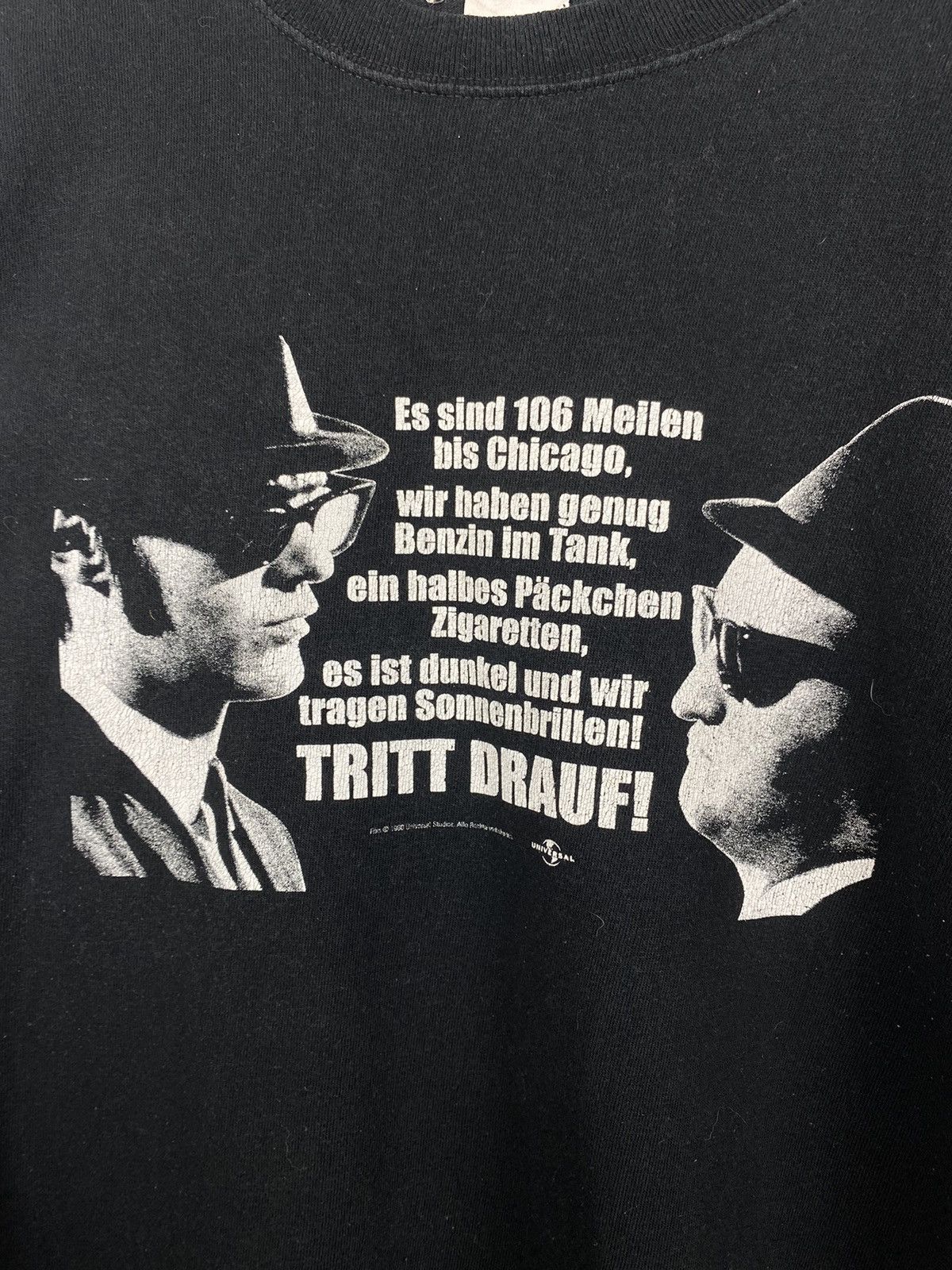 Anvil × Vintage Blue Brothers 1980 TShirt Size US L / EU 52-54 / 3 - 5 Thumbnail