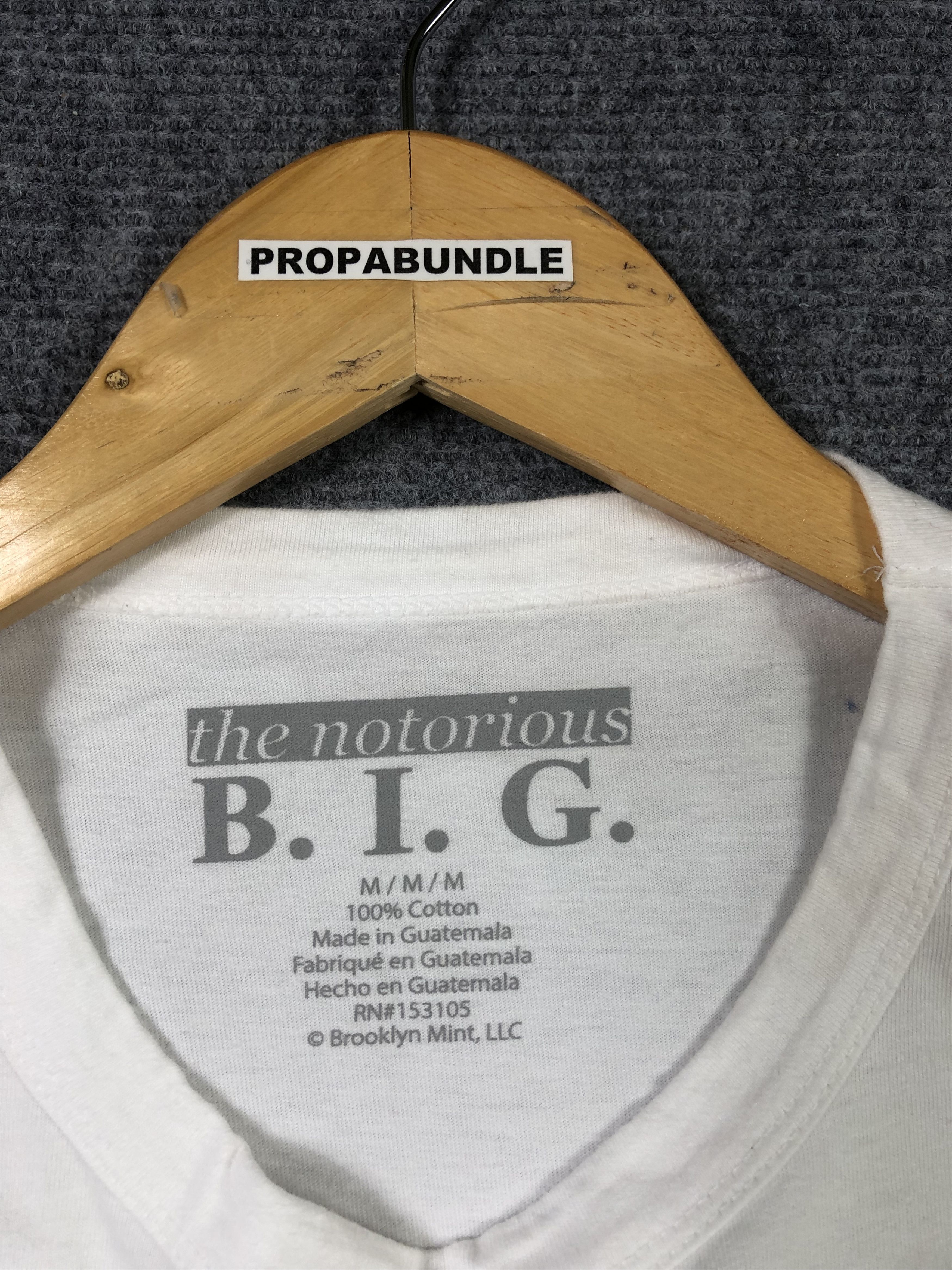 Rap Tees The Notorious Big American Rapper Size US M / EU 48-50 / 2 - 3 Thumbnail