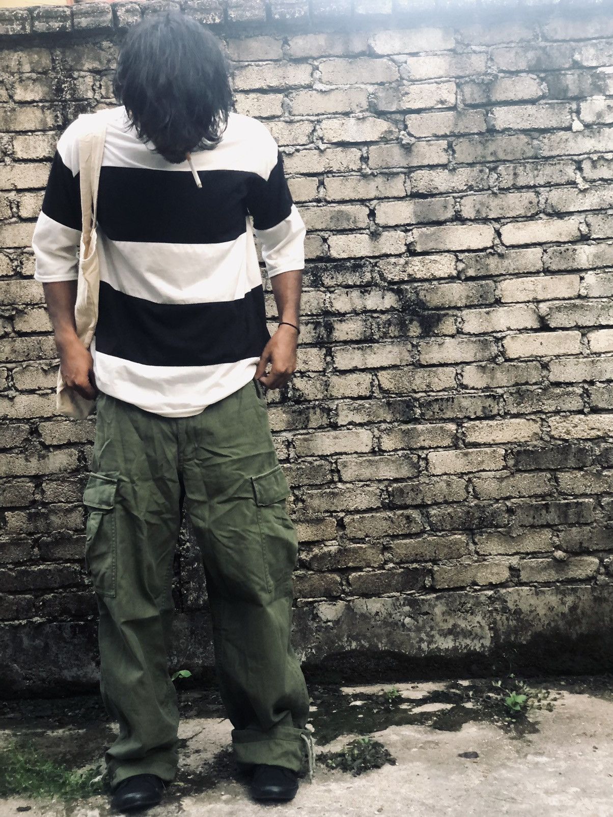 Vintage Us Army Cargo Baggy