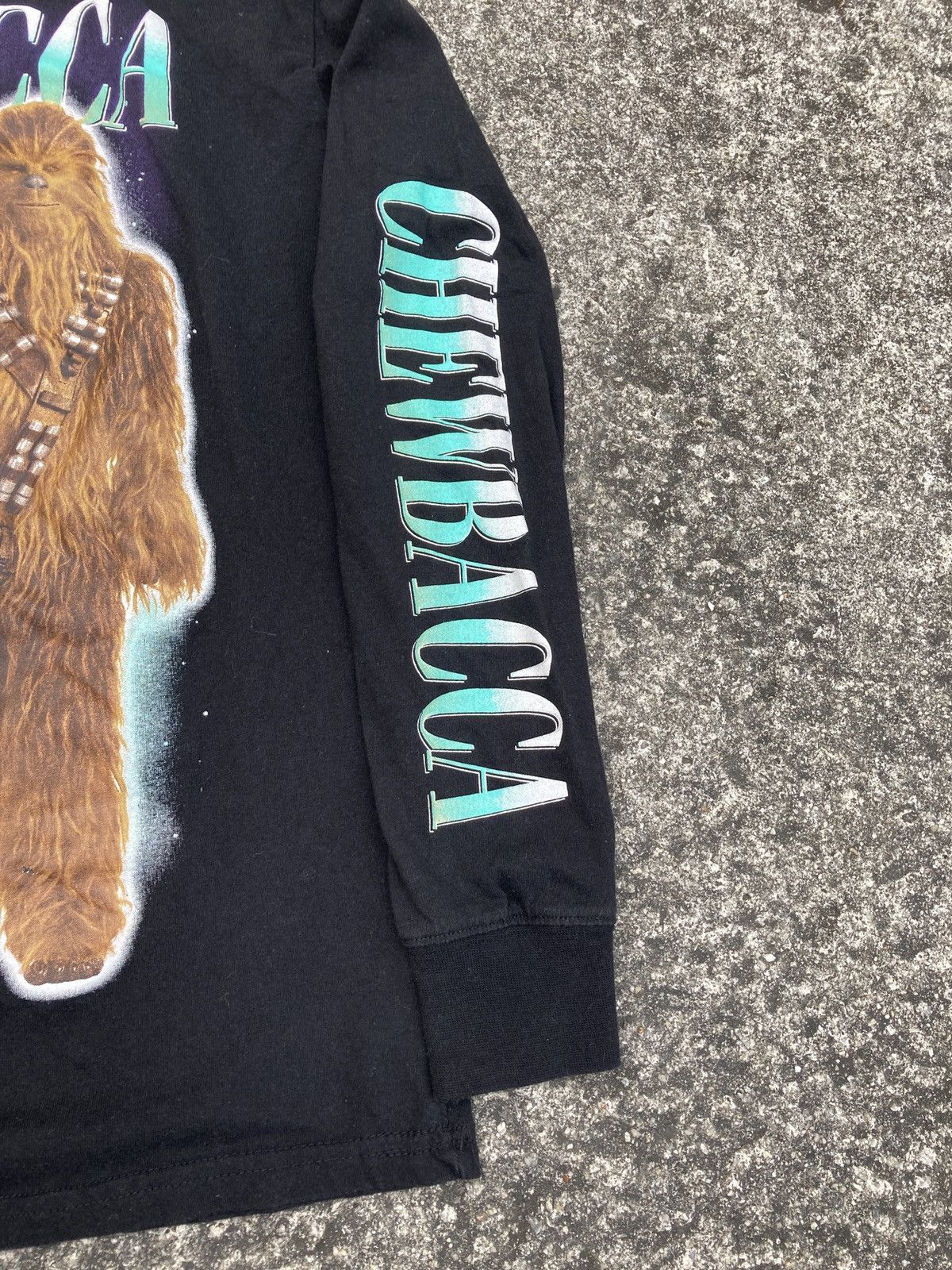 Star Wars × Vintage Vintage Star Wars Chewbacca Longsleeve Tee Size US S / EU 44-46 / 1 - 3 Thumbnail
