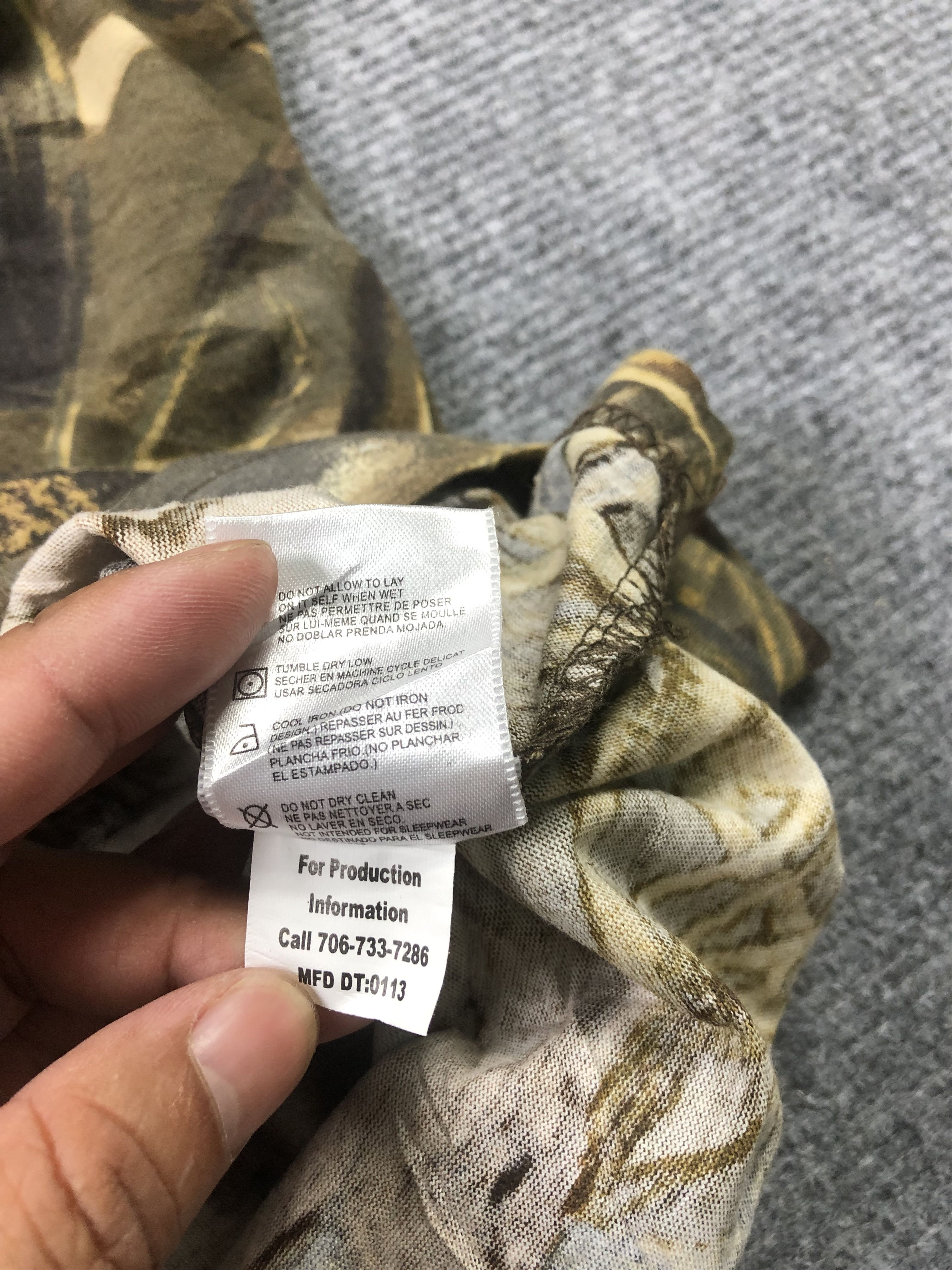 Vintage Duck Dynasty Camo Tshirt Size US S / EU 44-46 / 1 - 5 Thumbnail