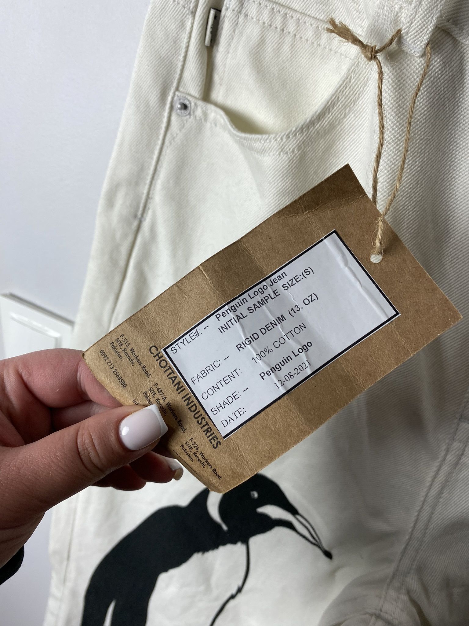 Fiorucci Fiorucci Penguin Logo Jeans denim INITIAL SAMPLE Size US 32 / EU 48 - 3 Thumbnail