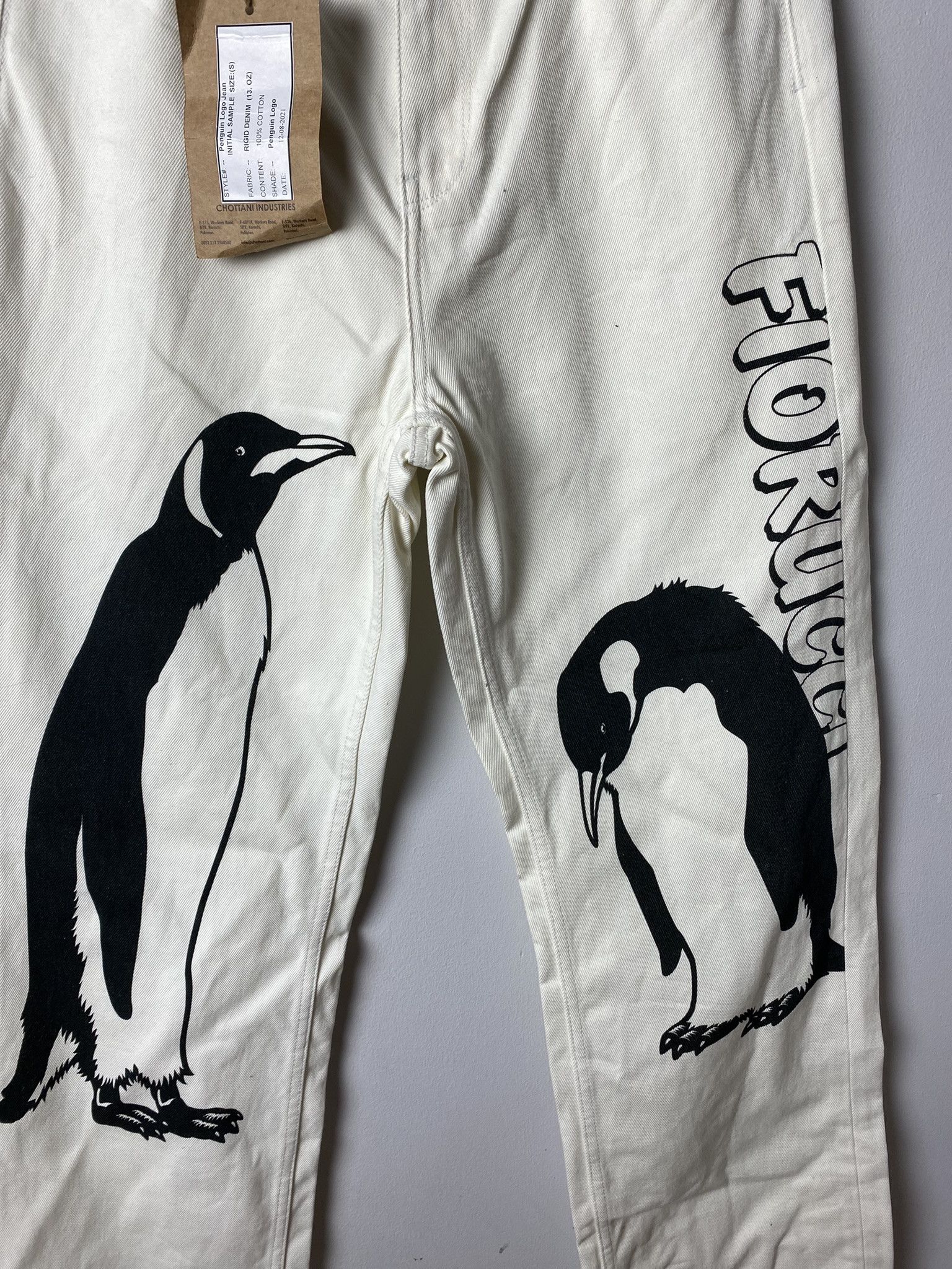 Fiorucci Fiorucci Penguin Logo Jeans denim INITIAL SAMPLE Size US 32 / EU 48 - 2 Thumbnail