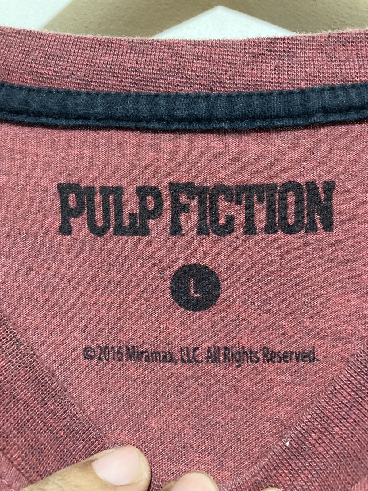 Vintage Pulp Fiction Quentin Tarantino Movie Tee Size US L / EU 52-54 / 3 - 3 Thumbnail