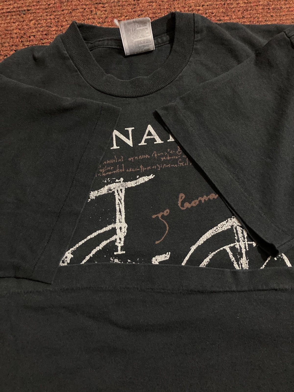 Vintage Vintage 90s Leonardo Da Vinci Bicycle Tee Size US L / EU 52-54 / 3 - 4 Thumbnail