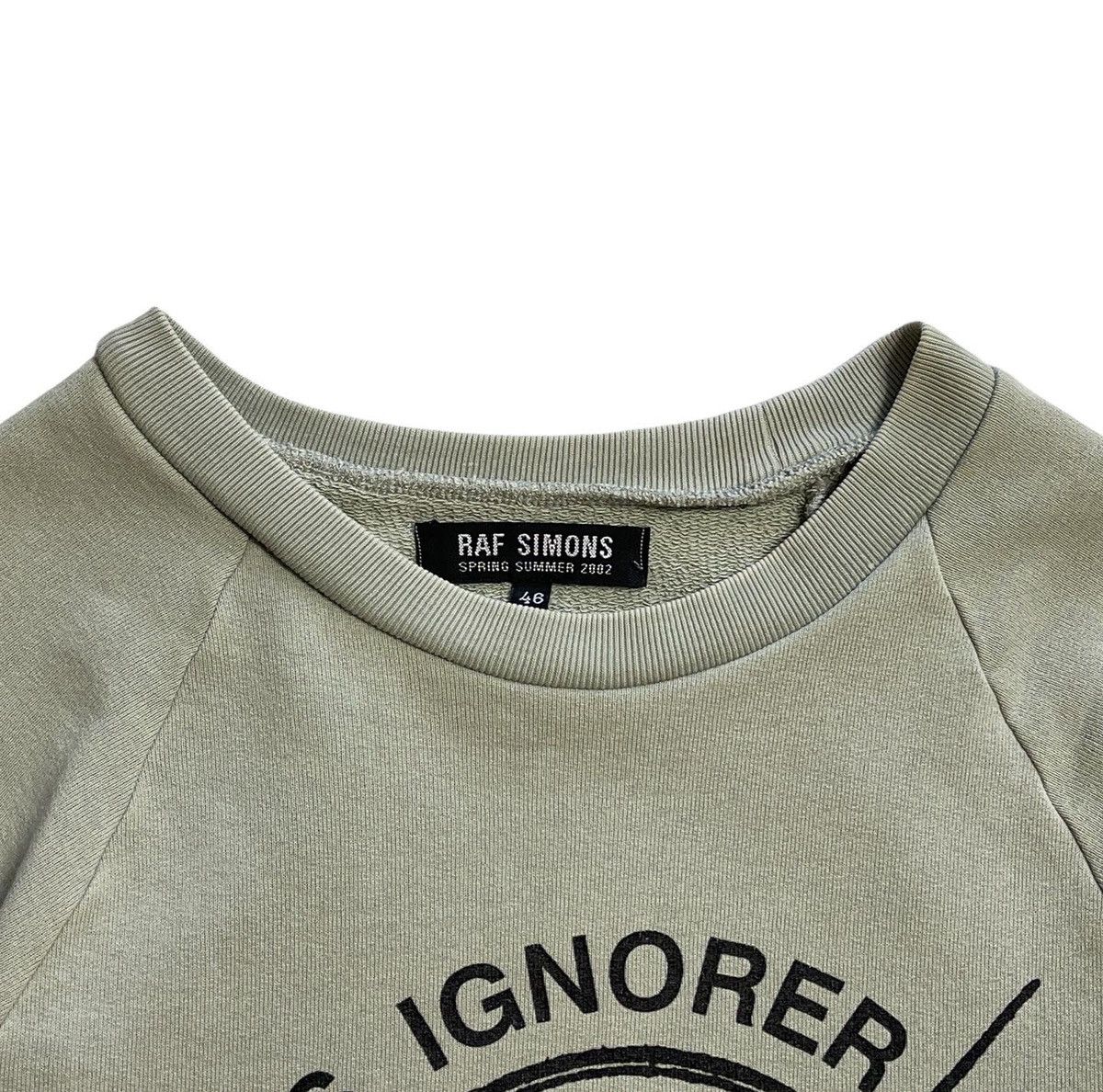Raf Simons Raf Simons SS02 “Vous Ne Pouvez Plus Ignorer” Crewneck Size US M / EU 48-50 / 2 - 2 Thumbnail