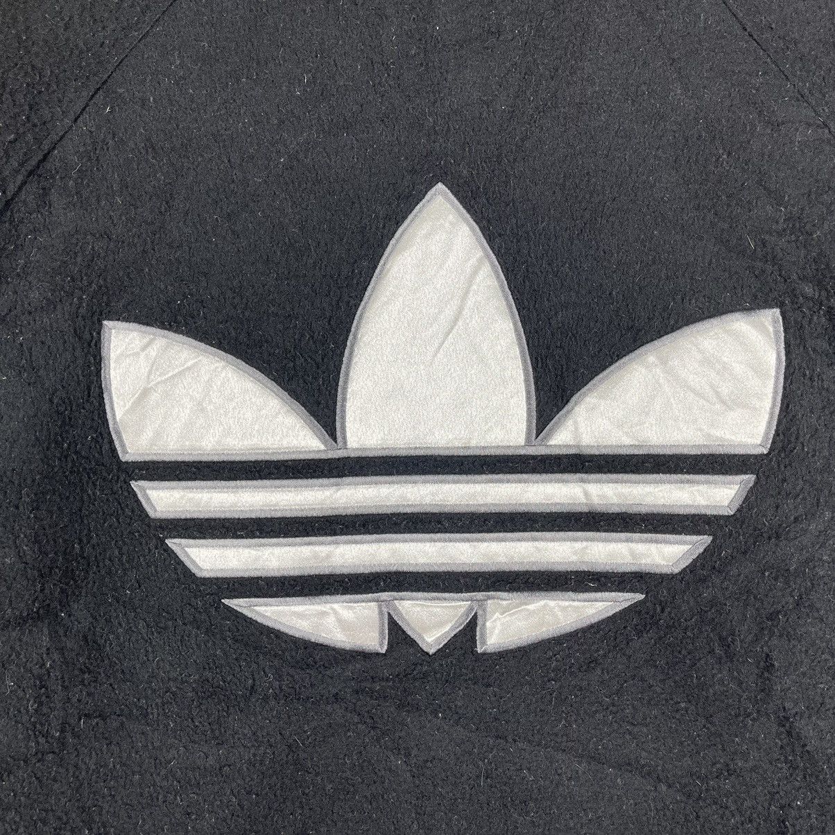 Adidas vintage adidas trefoil big logo fleece sweatshirt Size US XL / EU 56 / 4 - 7 Thumbnail