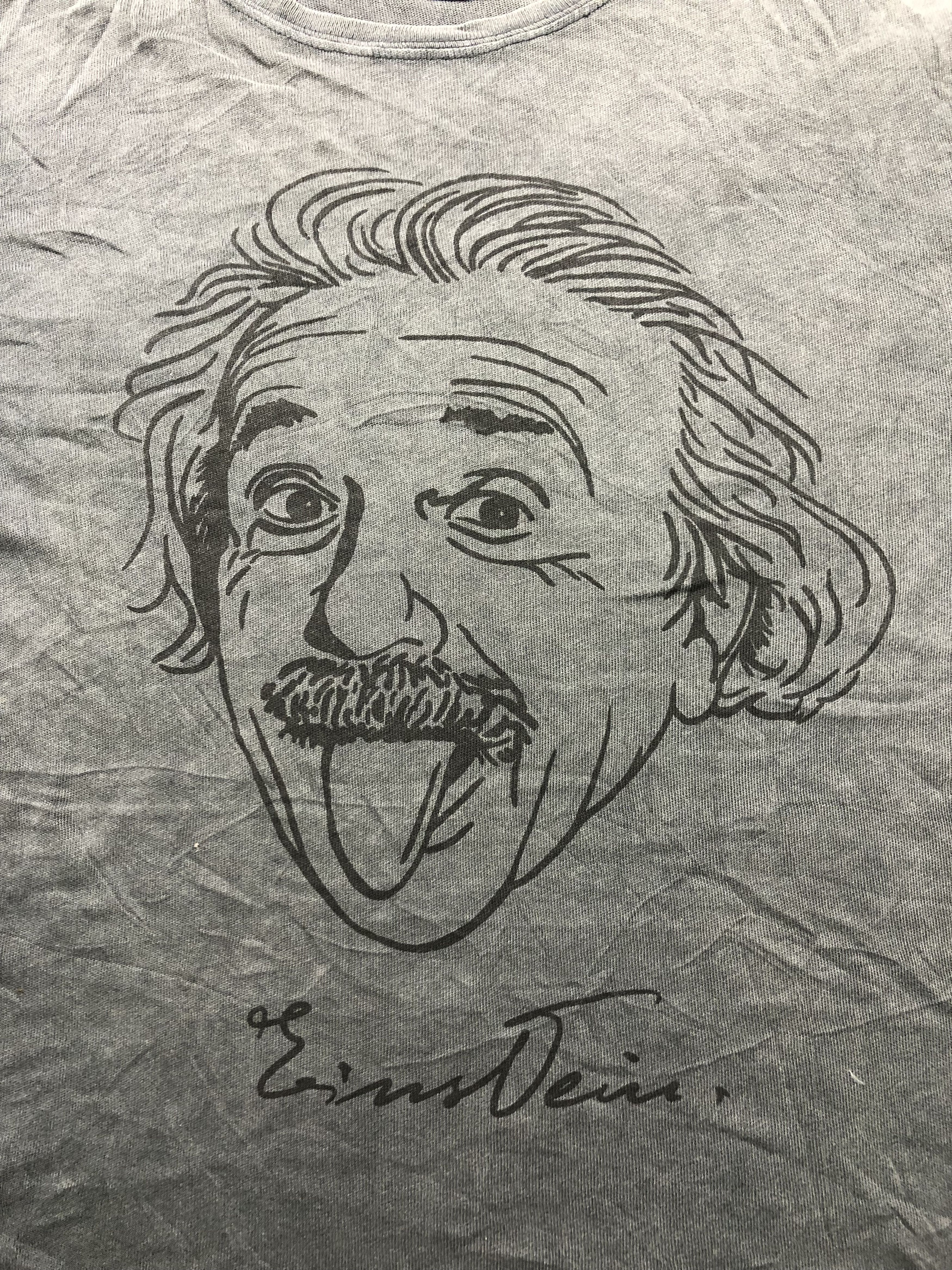 Zara Albert Einstein X Zara Tshirt Size US M / EU 48-50 / 2 - 2 Thumbnail