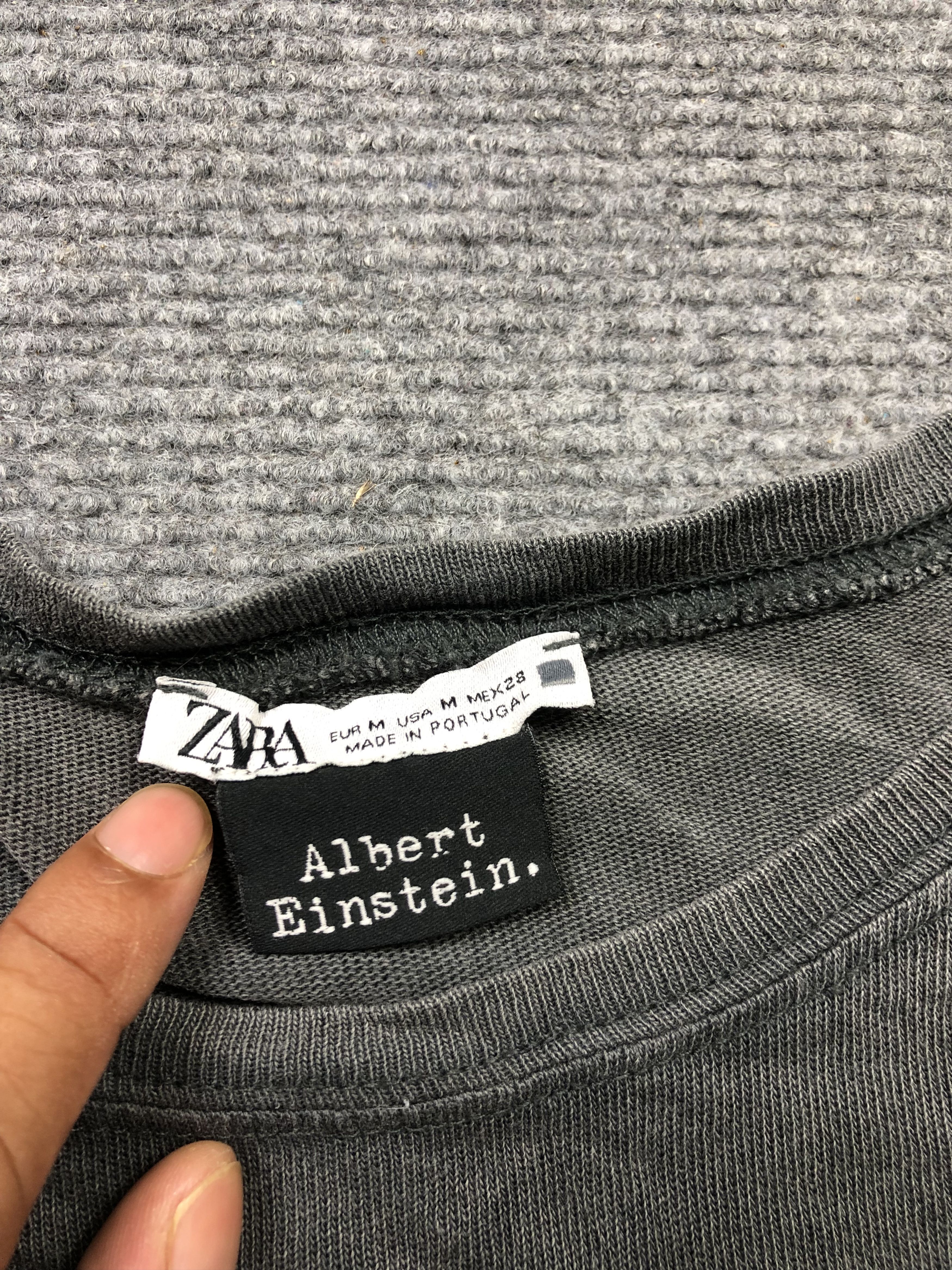 Zara Albert Einstein X Zara Tshirt Size US M / EU 48-50 / 2 - 3 Thumbnail