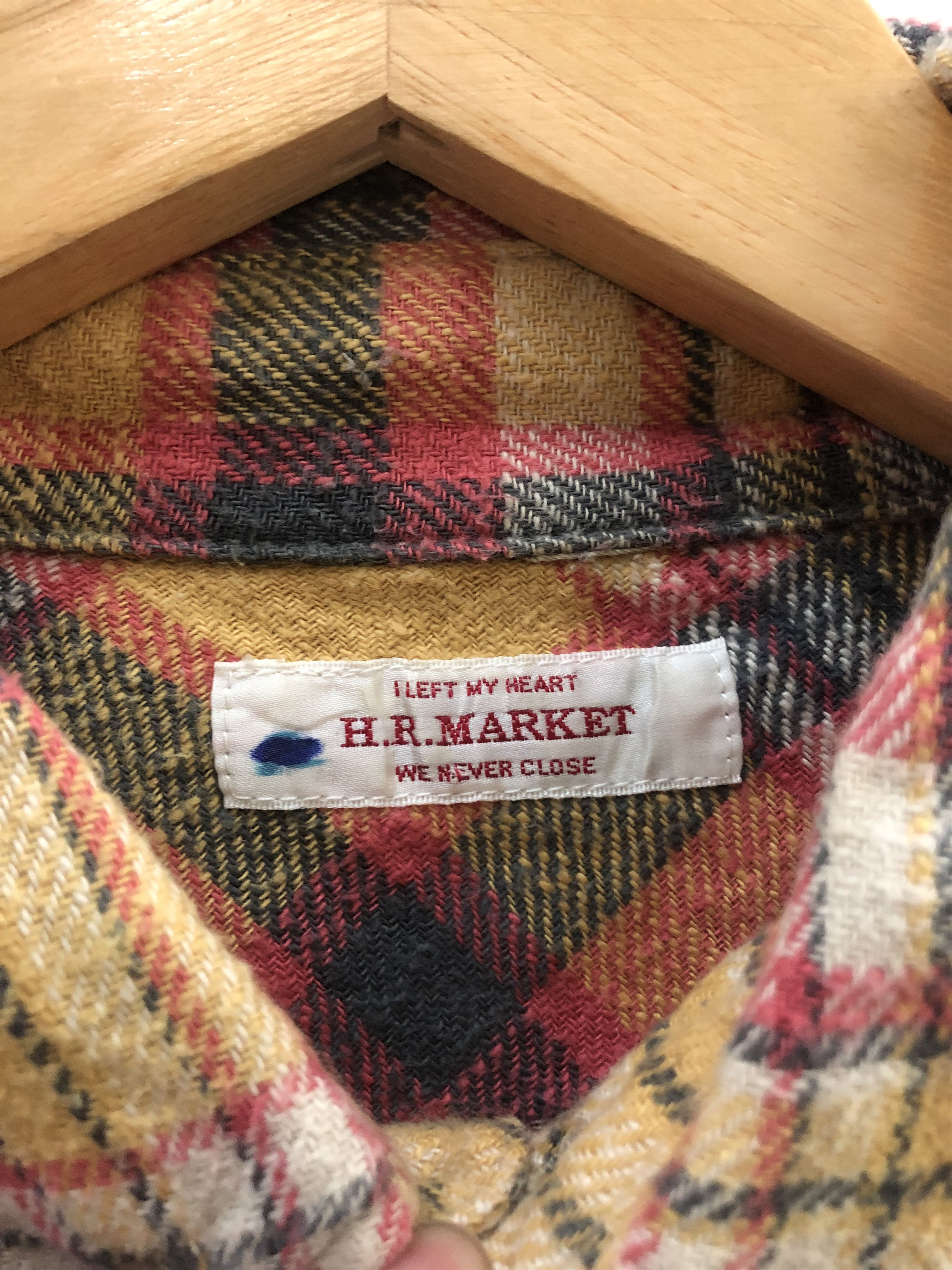 HOLLYWOOD RANCH MARKET HR Market Flannel Shirt Size US L / EU 52-54 / 3 - 3 Thumbnail
