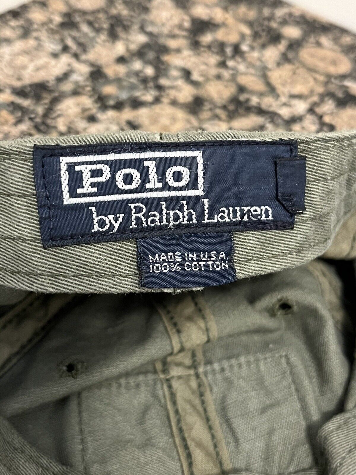 Polo Ralph Lauren Vintage Polo Ralph Lauren Sportsman Long Bill Hat Cap Sz M Size ONE SIZE - 6 Thumbnail