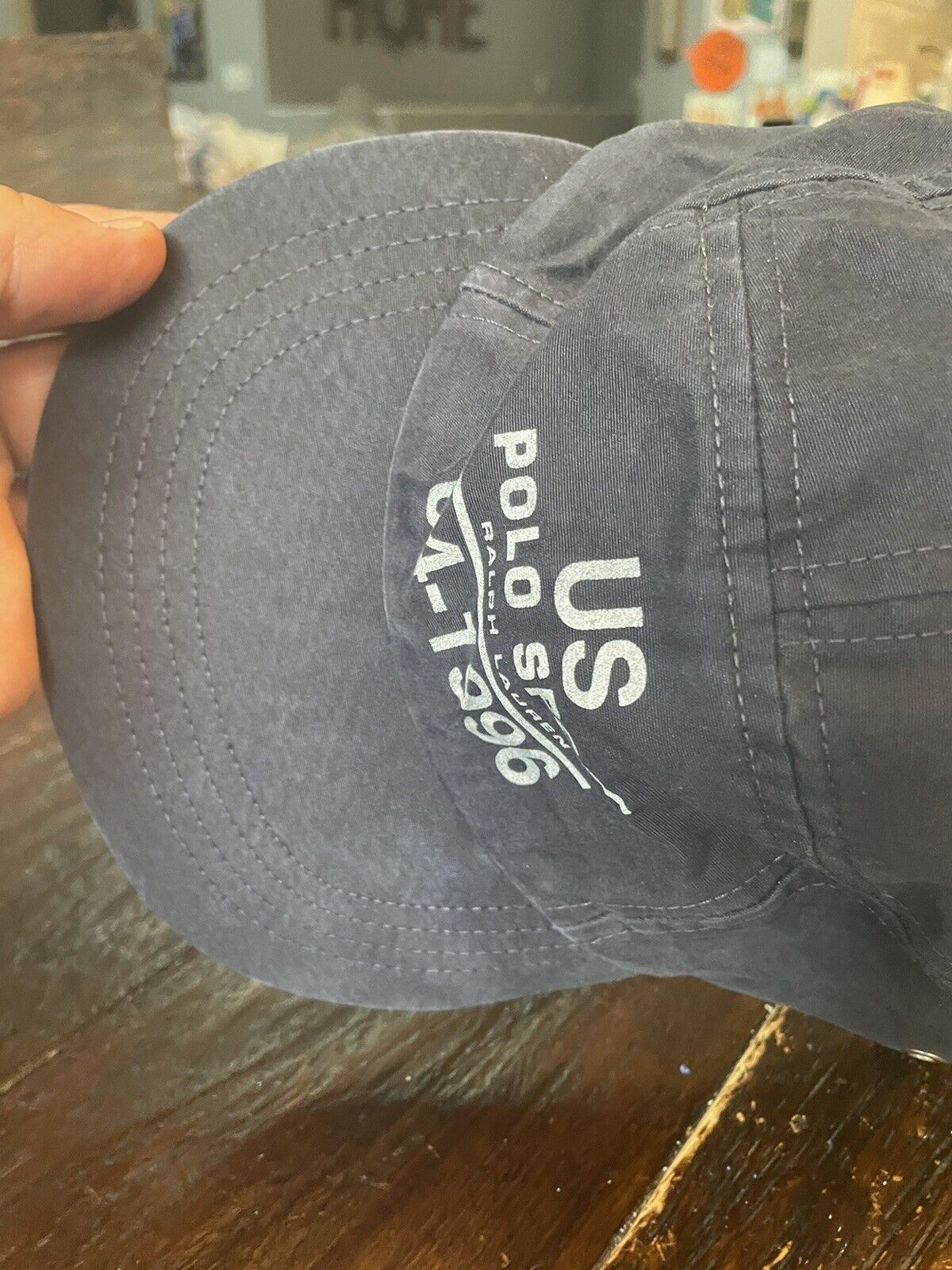 Polo Ralph Lauren VINTAGE POLO RALPH LAUREN US POLO SPORT 1996 FITTED HAT CAP Size 28 - 6 Thumbnail
