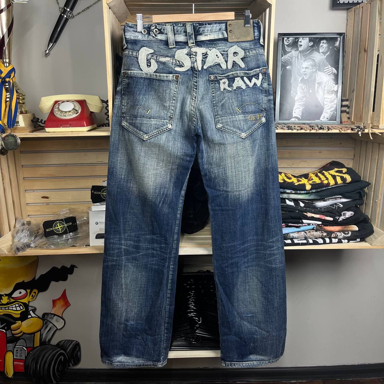 Y2K G-Star Raw Vintage Big Logo Jeans