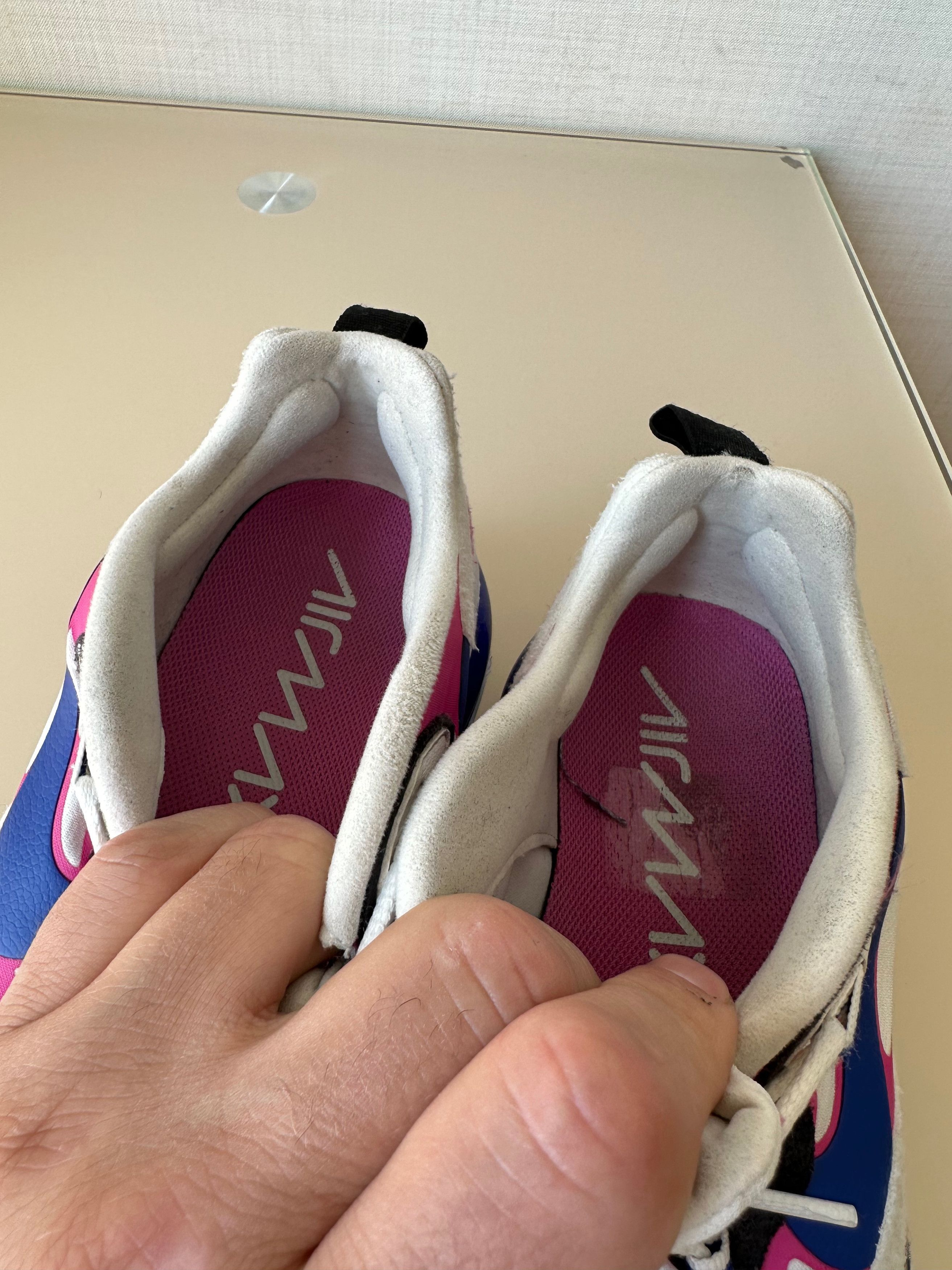 Nike Nike Air Max 270 React White Pink low top sneakers Size US 8 / IT 38 - 7 Thumbnail