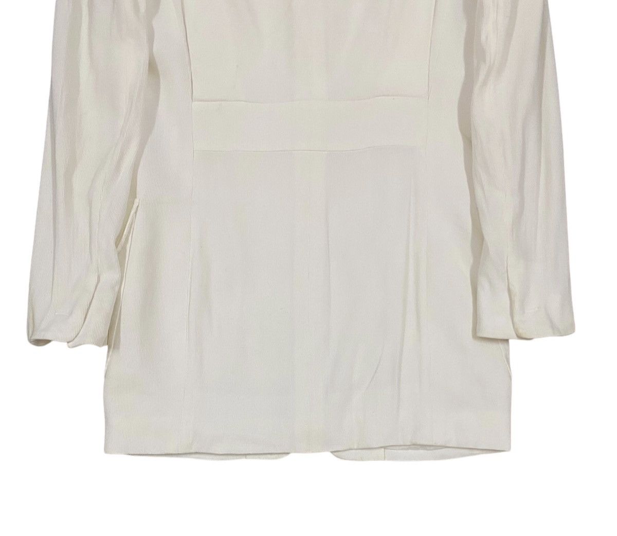 Gucci Vtg🔥Archive Gucci Blazers White Single Breasted Size 40S - 13 Thumbnail