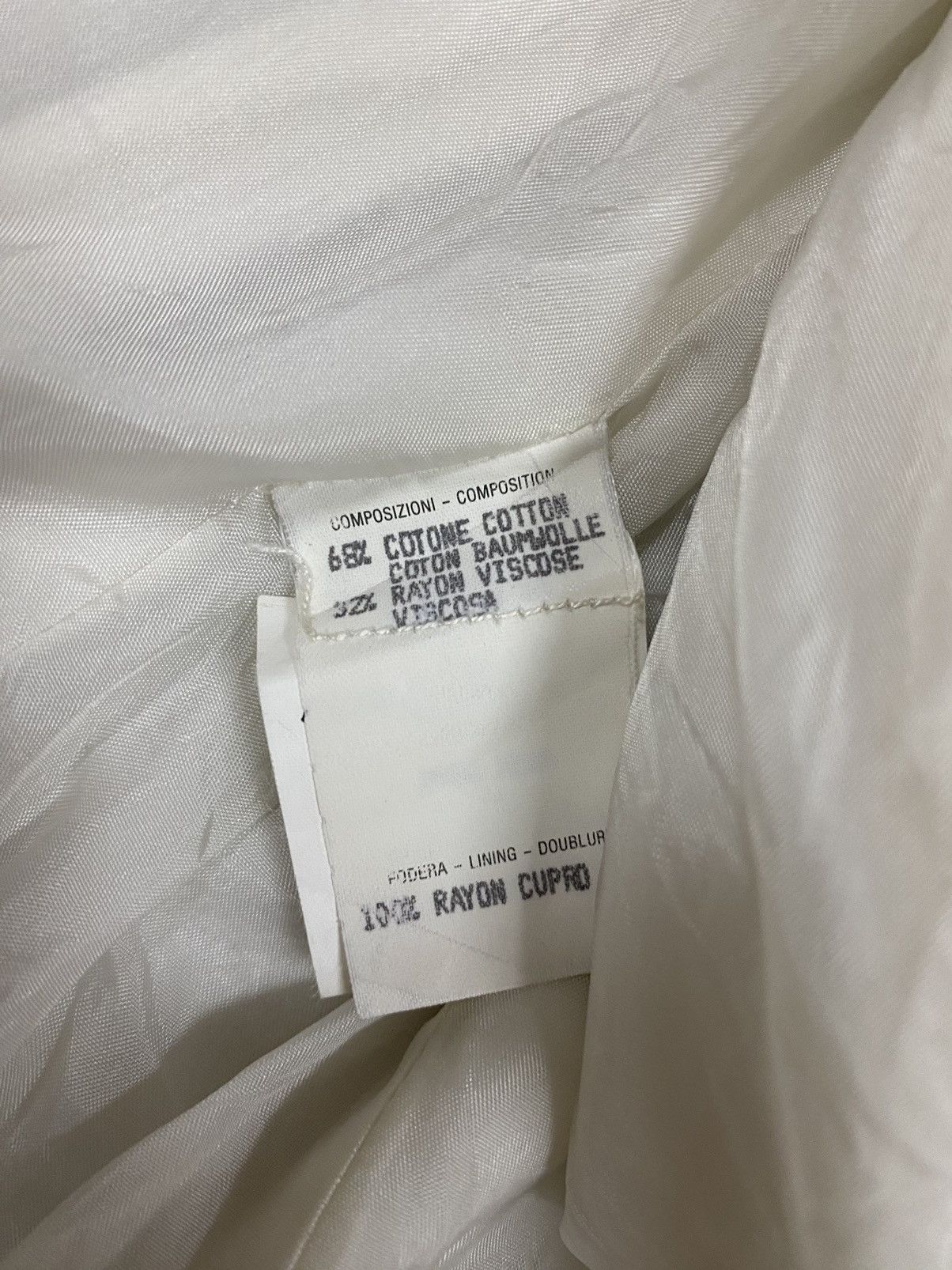 Gucci Vtg🔥Archive Gucci Blazers White Single Breasted Size 40S - 21 Thumbnail