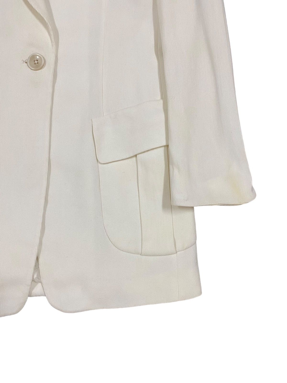 Gucci Vtg🔥Archive Gucci Blazers White Single Breasted Size 40S - 9 Thumbnail