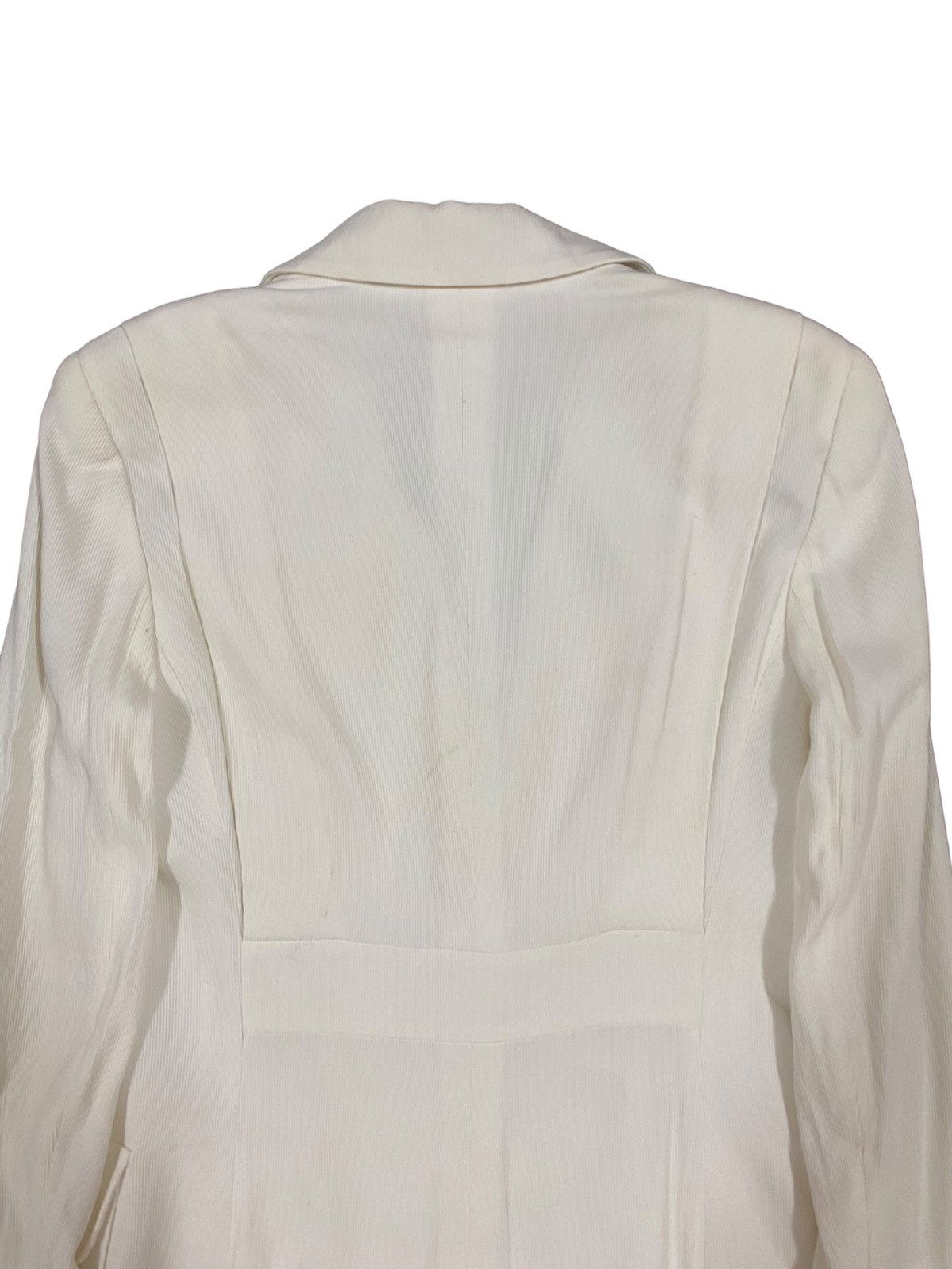 Gucci Vtg🔥Archive Gucci Blazers White Single Breasted Size 40S - 12 Thumbnail