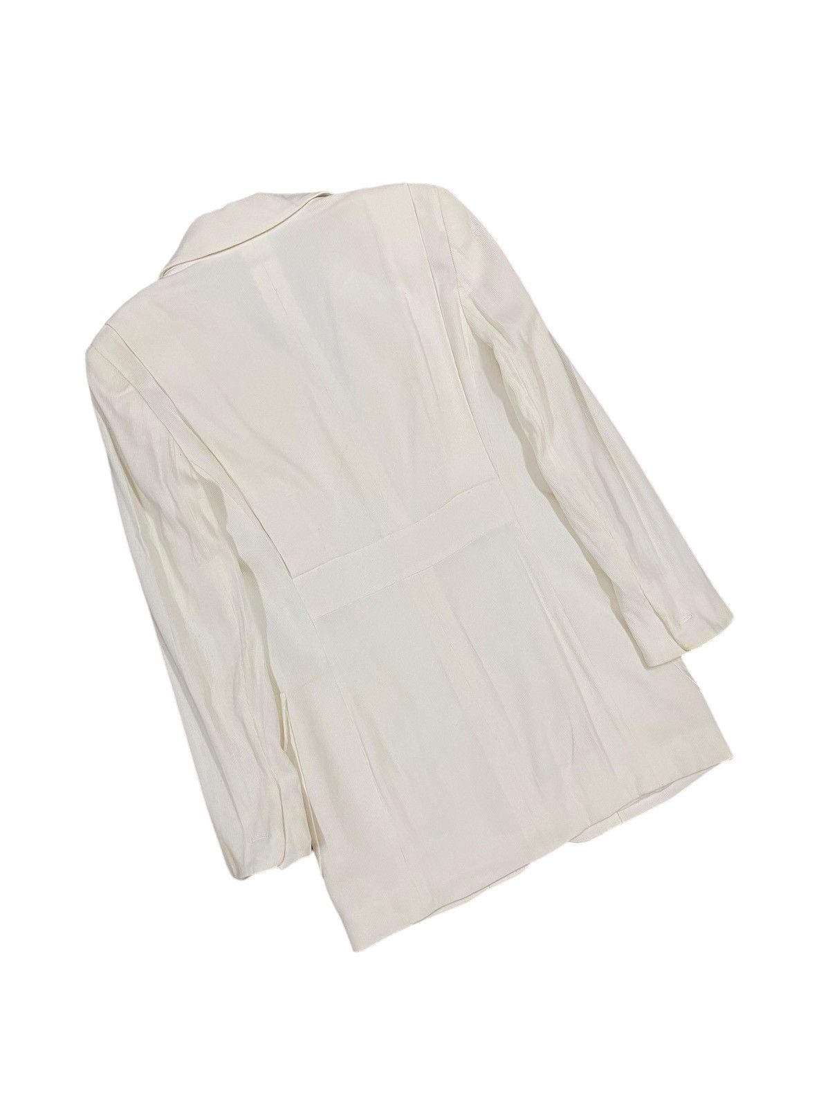 Gucci Vtg🔥Archive Gucci Blazers White Single Breasted Size 40S - 18 Thumbnail