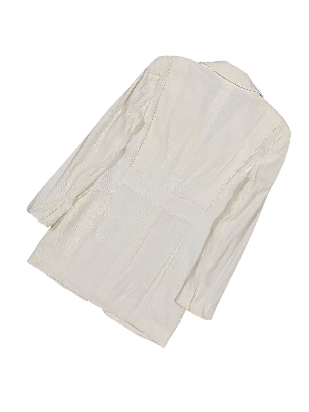 Gucci Vtg🔥Archive Gucci Blazers White Single Breasted Size 40S - 19 Thumbnail