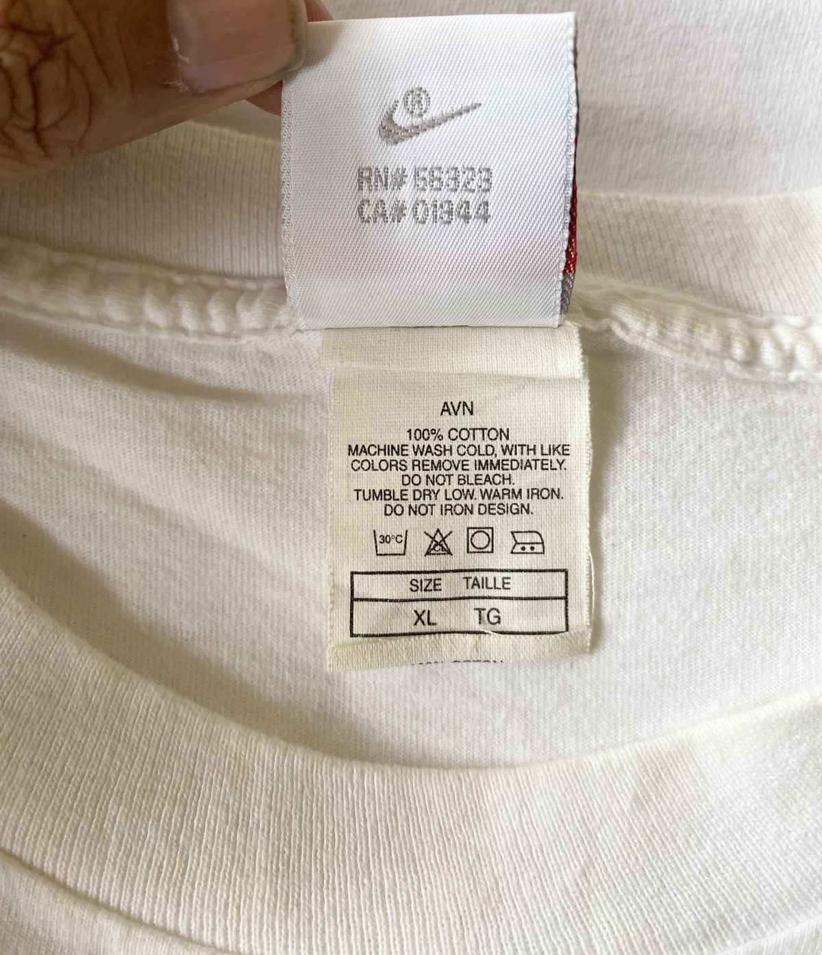 Nike × Vintage VINTAGE 1994 FINAL FOUR CHARLOTE NC STREET BASKETBALL TEE Size US XL / EU 56 / 4 - 8 Thumbnail
