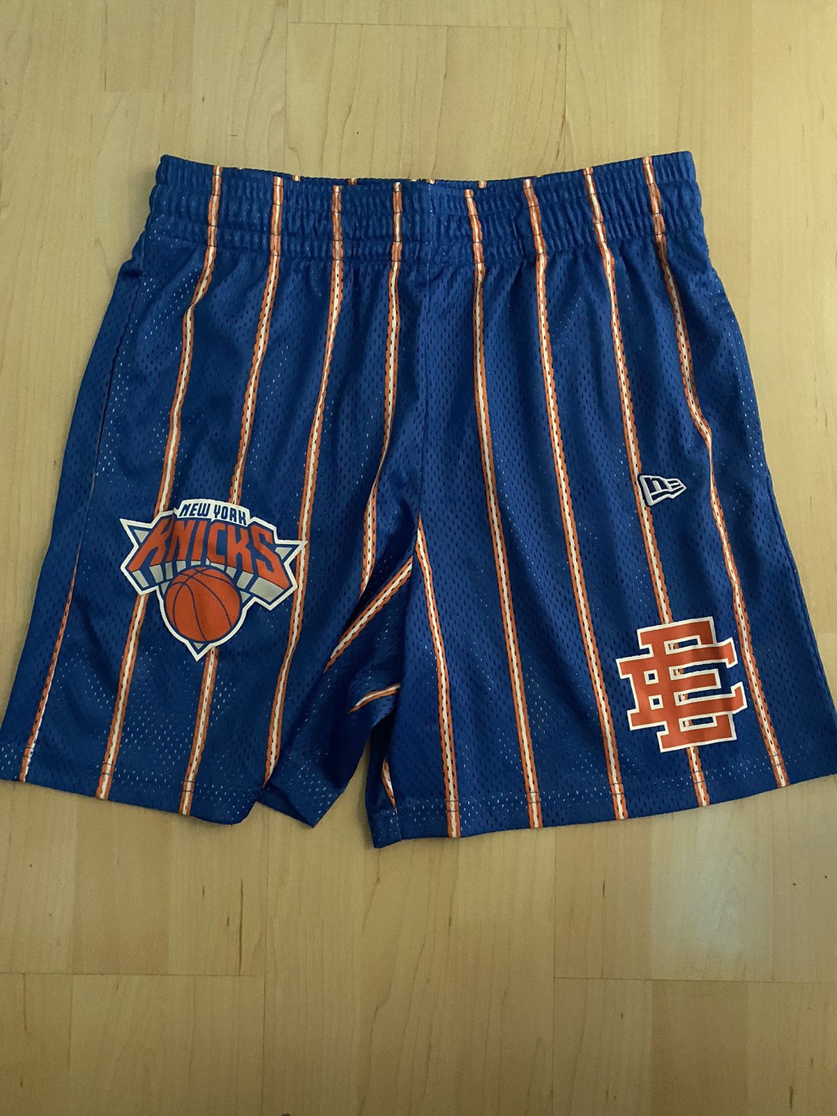 Eric Emanuel New Era NBA New York Knicks Shorts Large