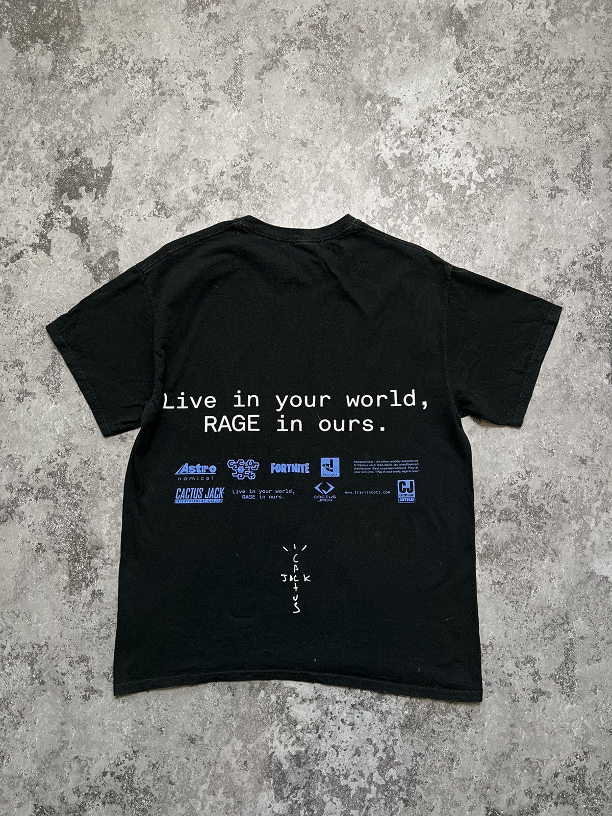 Travis Scott Travis Scott Cactus Jack Fortnite T-Shirt Size US M / EU 48-50 / 2 - 5 Thumbnail