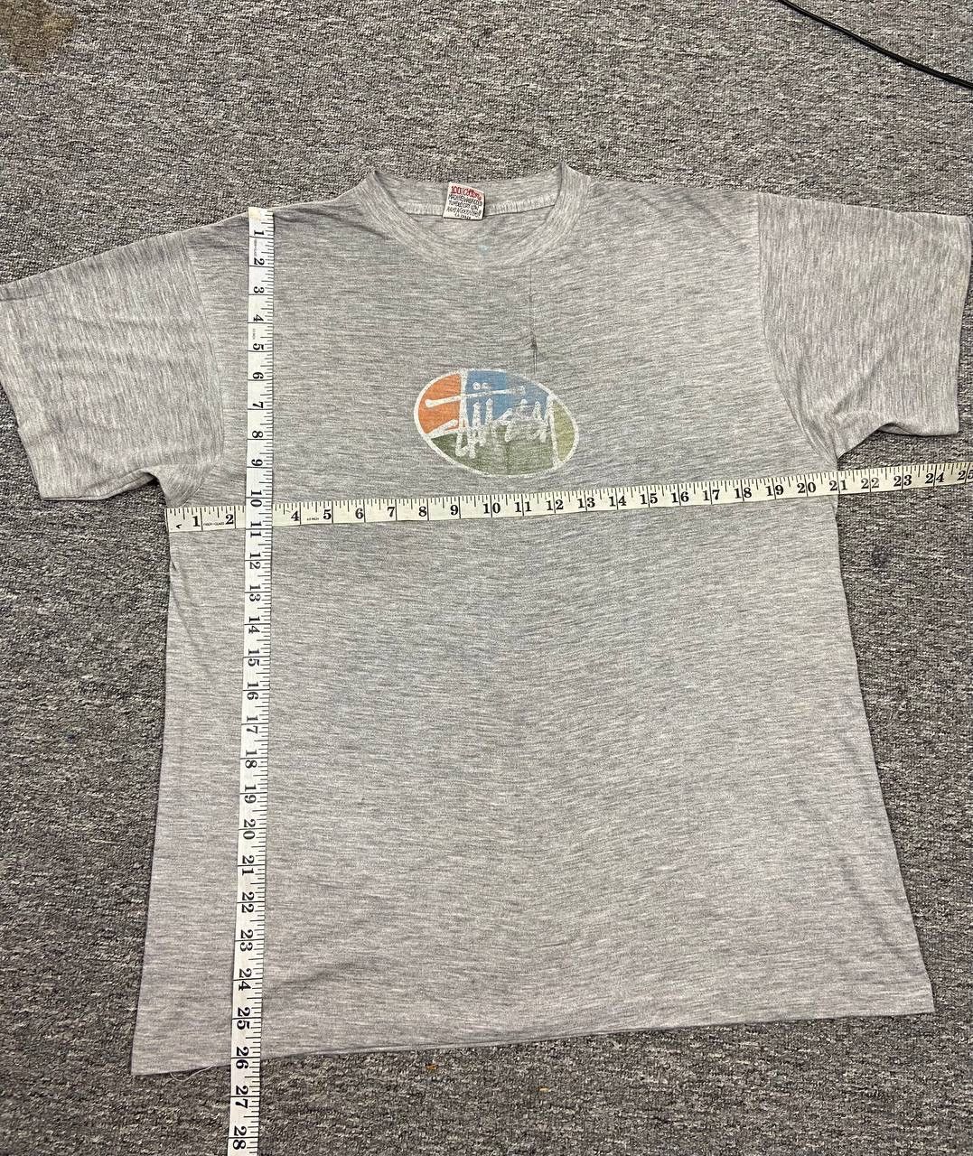 Stussy Vintage 90s stussy tshirt backhit made in usa rare tag Size US M / EU 48-50 / 2 - 9 Thumbnail