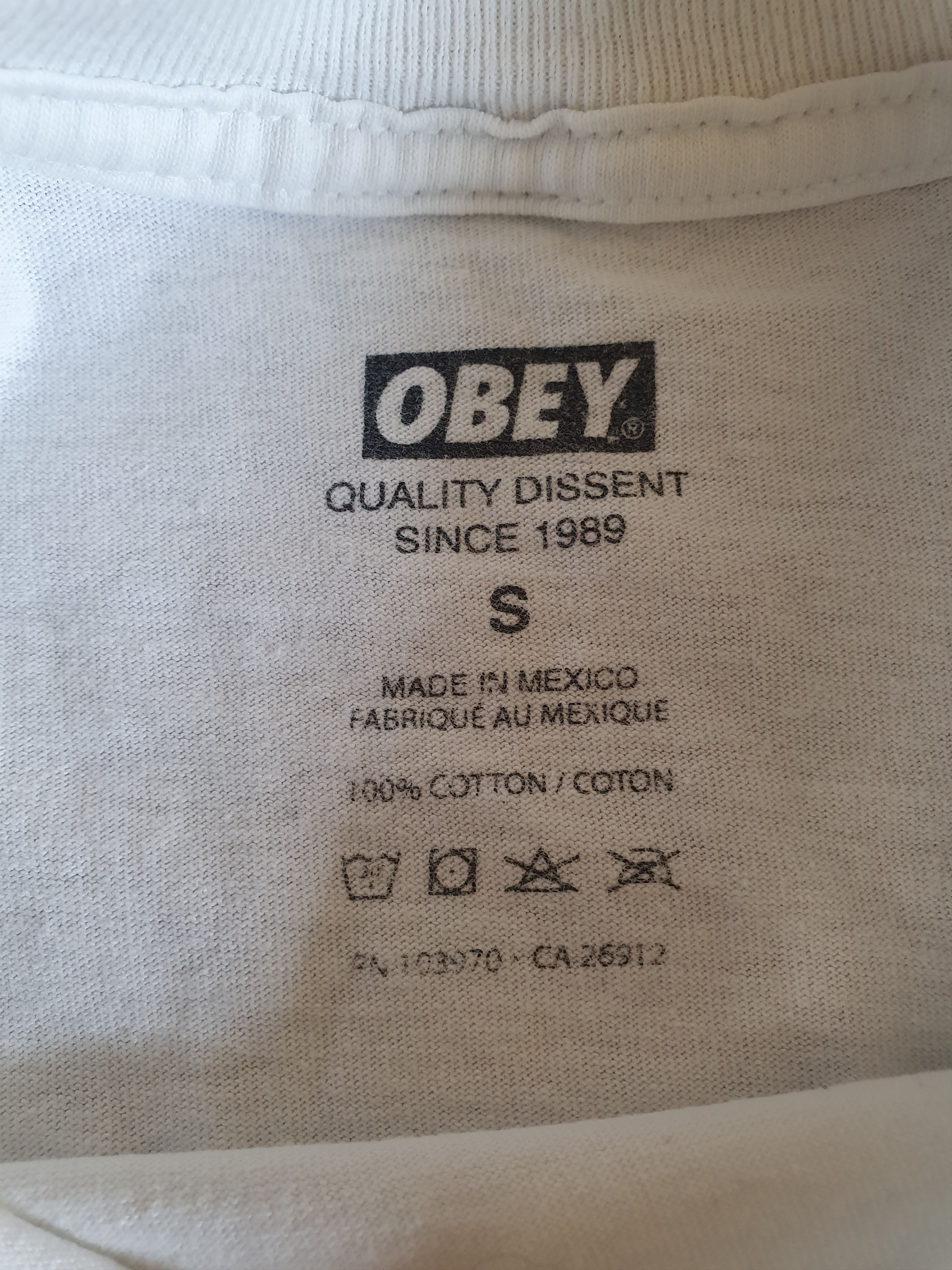 Obey OBEY House Of Obey Power & Equality t-shirt sz S Size US S / EU 44-46 / 1 - 2 Thumbnail