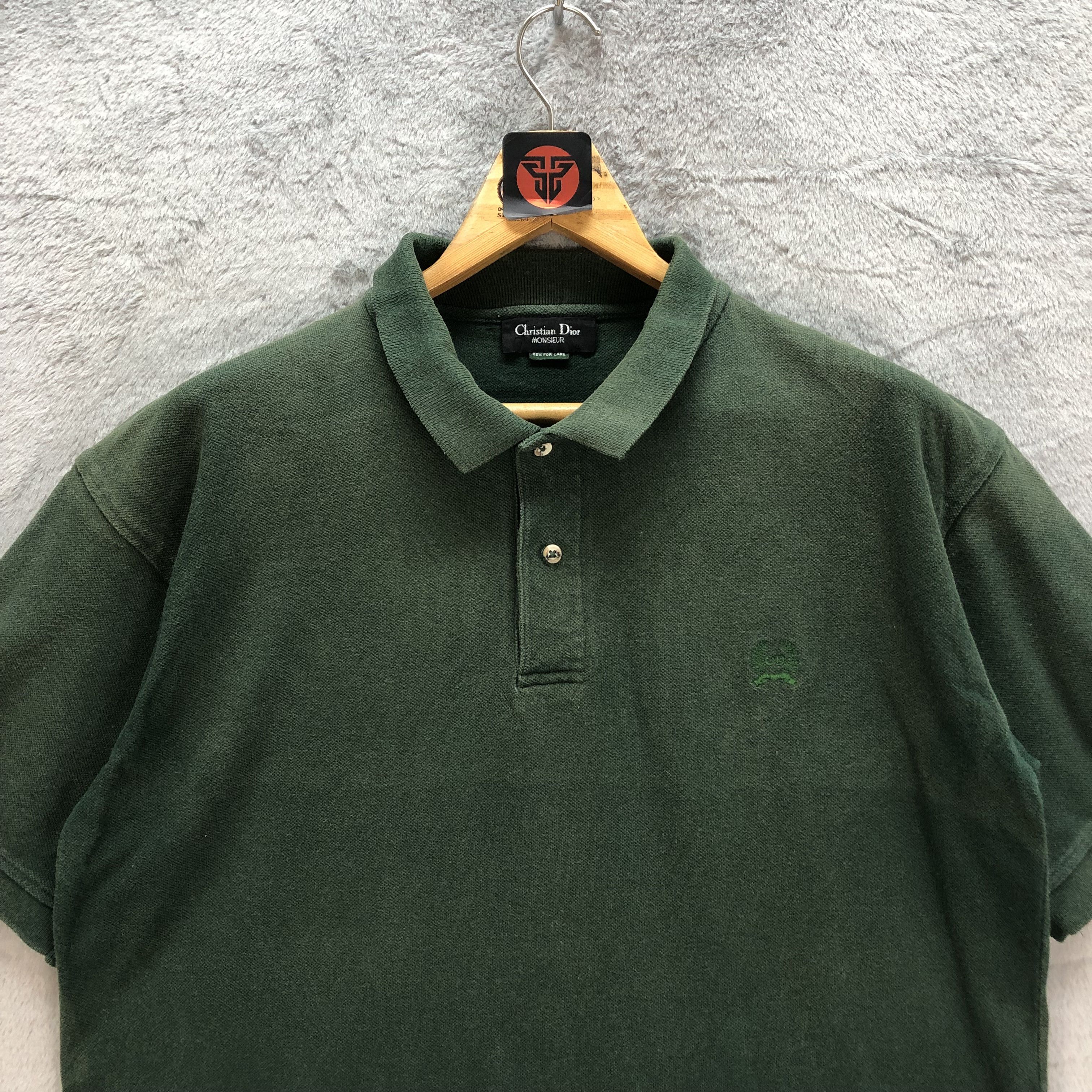 Christian Dior Monsieur Christian Dior Monsieur Polo Shirts #6856-94 Size US M / EU 48-50 / 2 - 2 Thumbnail