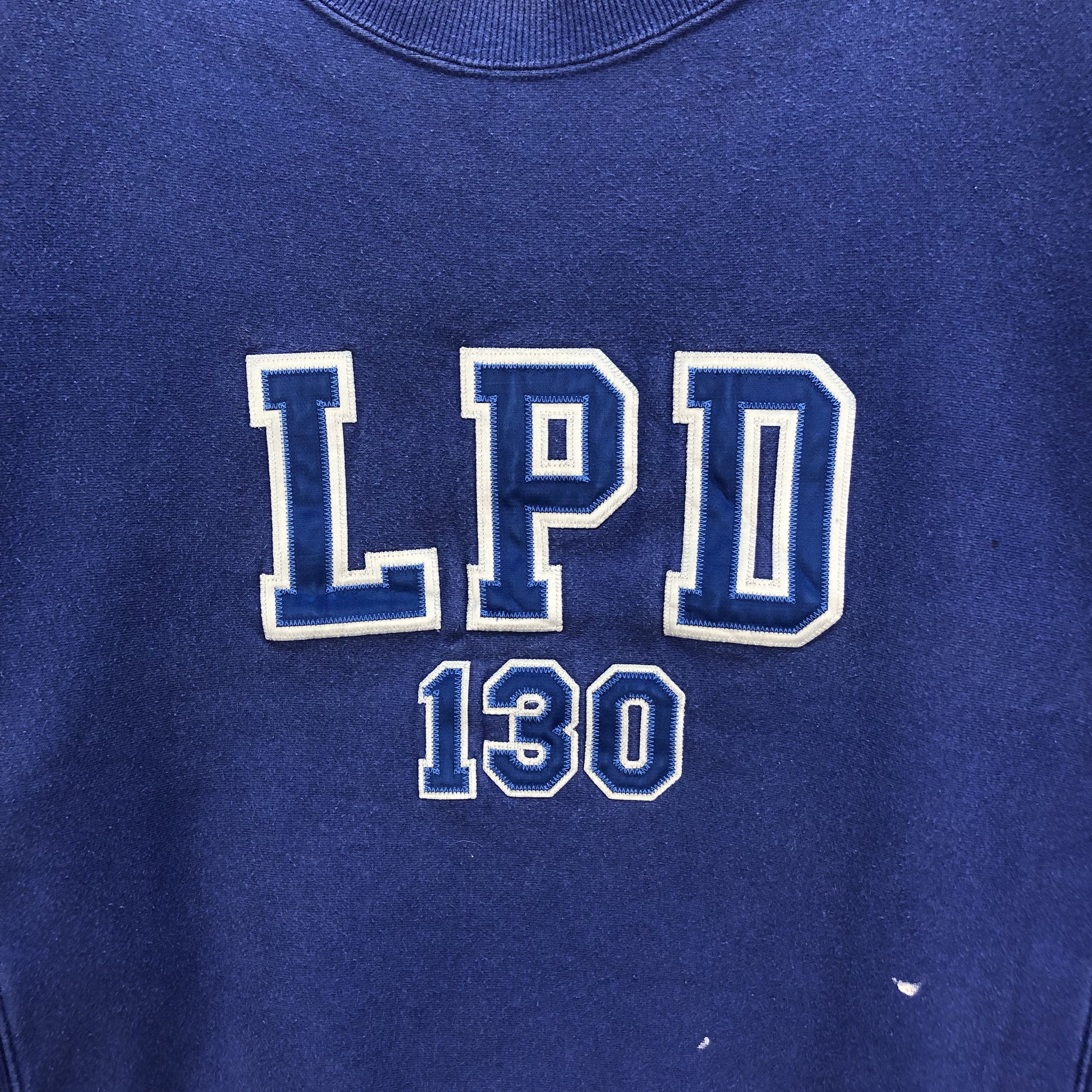 LPD New York VINTAGE LPD 130 BIG LOGO SWEATSHIRTS #6882-98 Size US L / EU 52-54 / 3 - 3 Thumbnail