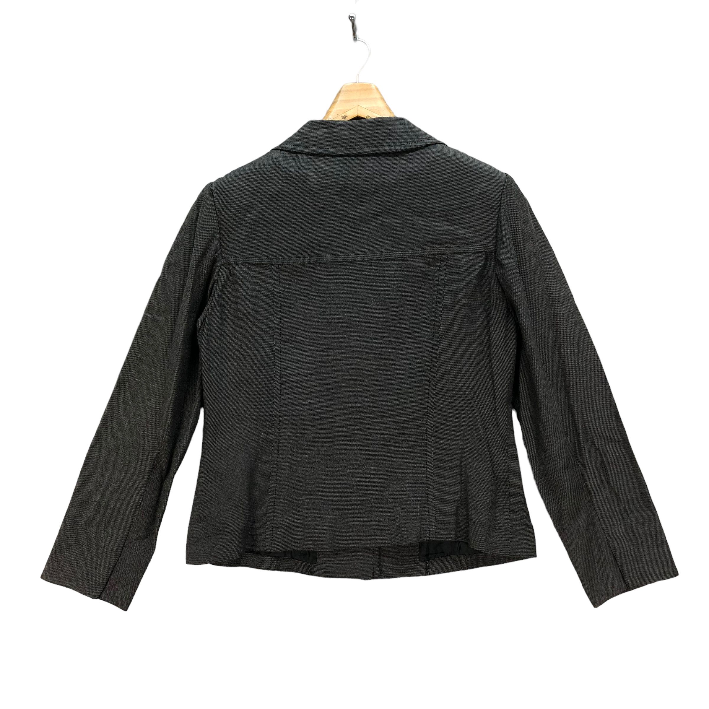 Japanese Brand PAUL B.U.H.R.E CROPPED COAT JACKET #6884-98 Size S / US 4 / IT 40 - 9 Thumbnail