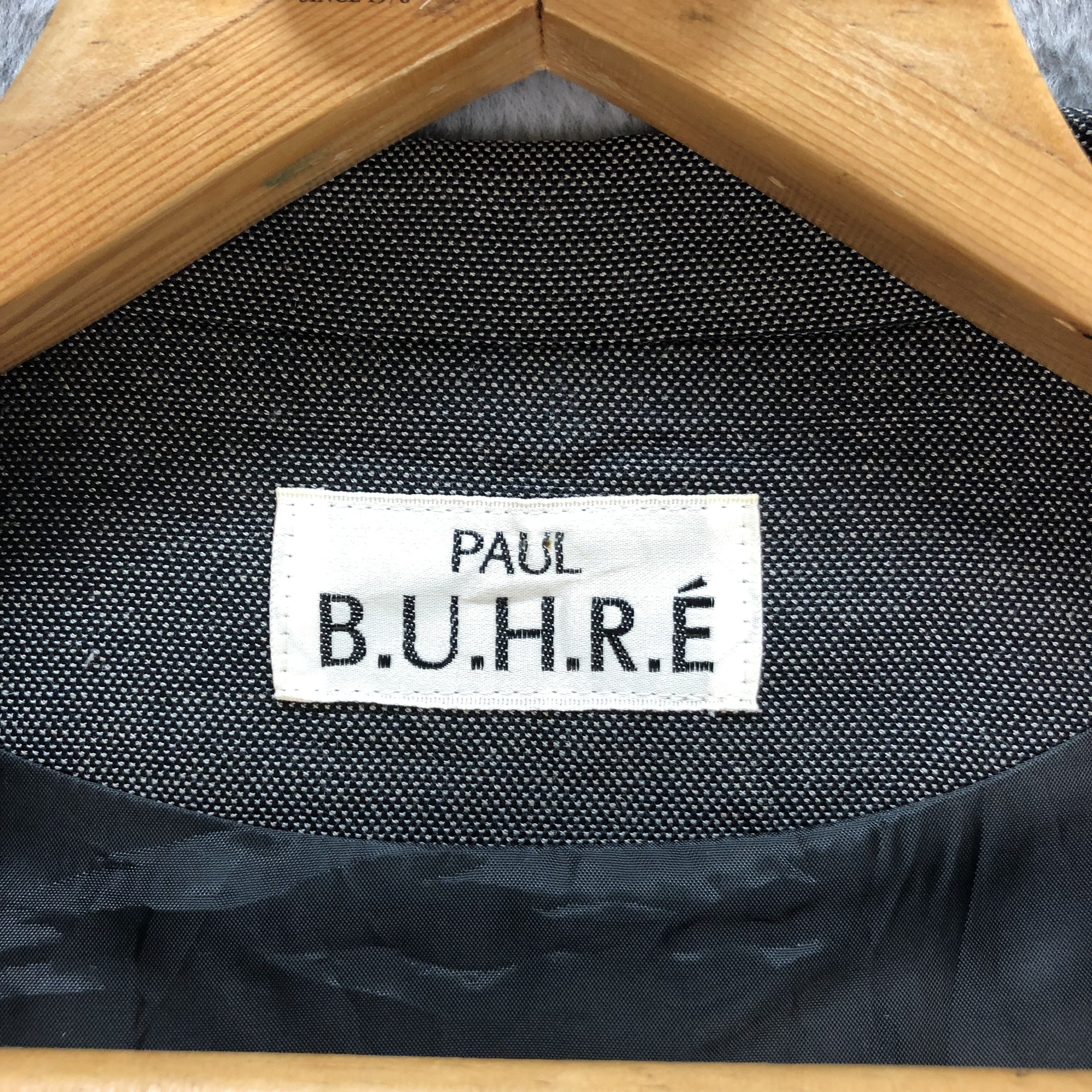 Japanese Brand PAUL B.U.H.R.E CROPPED COAT JACKET #6884-98 Size S / US 4 / IT 40 - 7 Thumbnail