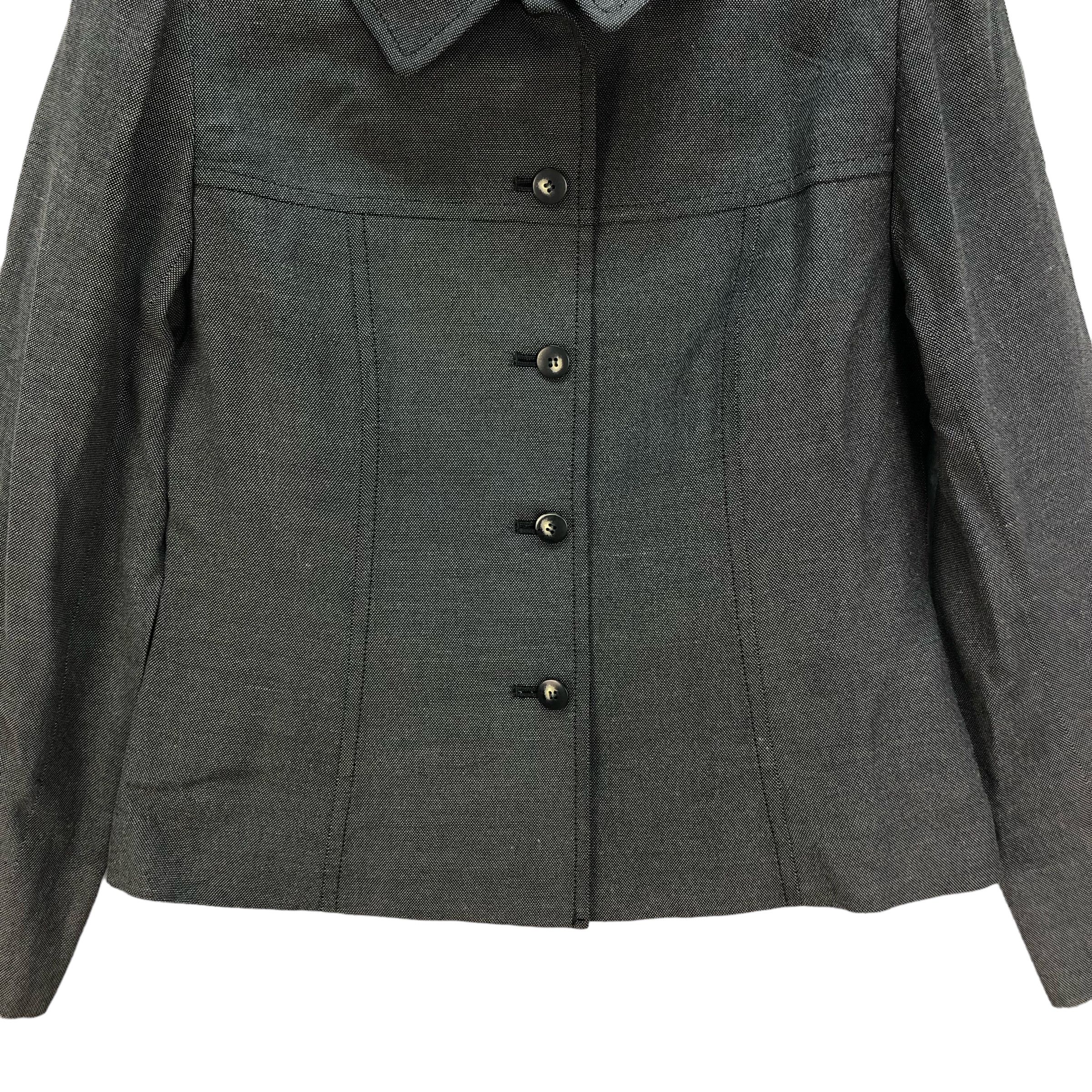 Japanese Brand PAUL B.U.H.R.E CROPPED COAT JACKET #6884-98 Size S / US 4 / IT 40 - 3 Thumbnail