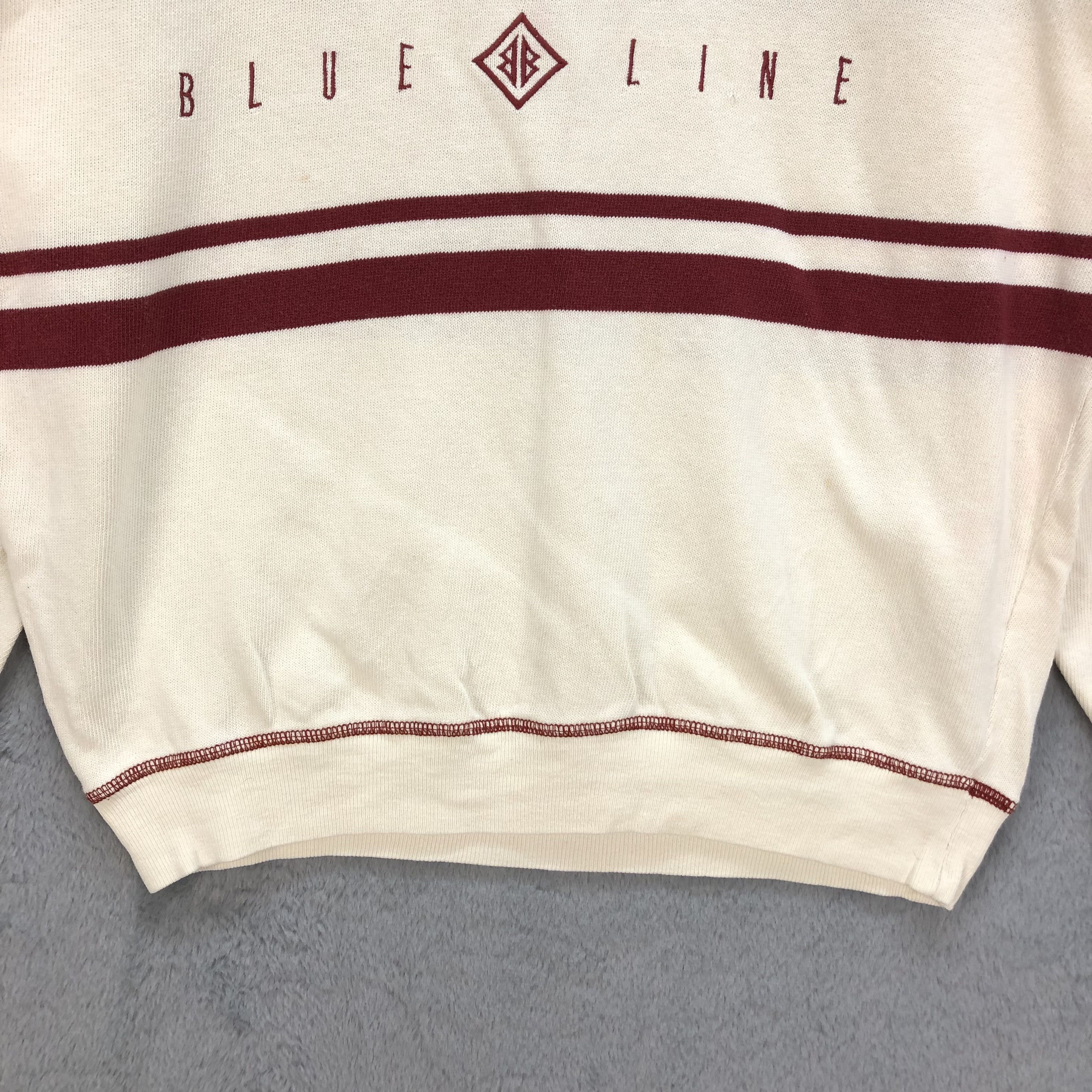 United Colors Of Benetton BLUE LINE BY UNITED COLORS OF BENETTON SWEATSHIRTS #6891-100 Size US M / EU 48-50 / 2 - 4 Thumbnail