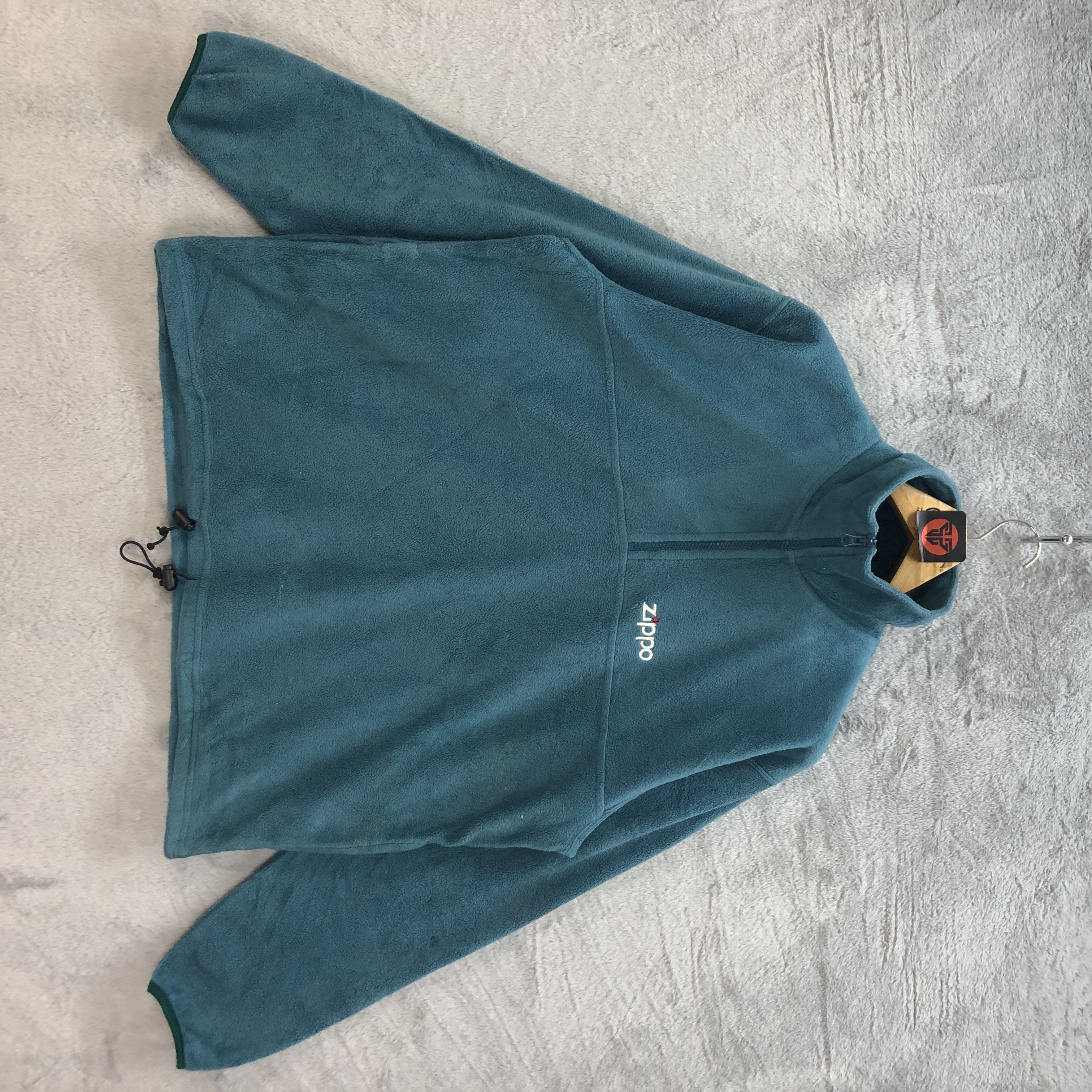 image of Vintage x Zippo Half Zip Turtle Neck Fleece, Men's (Size Large)