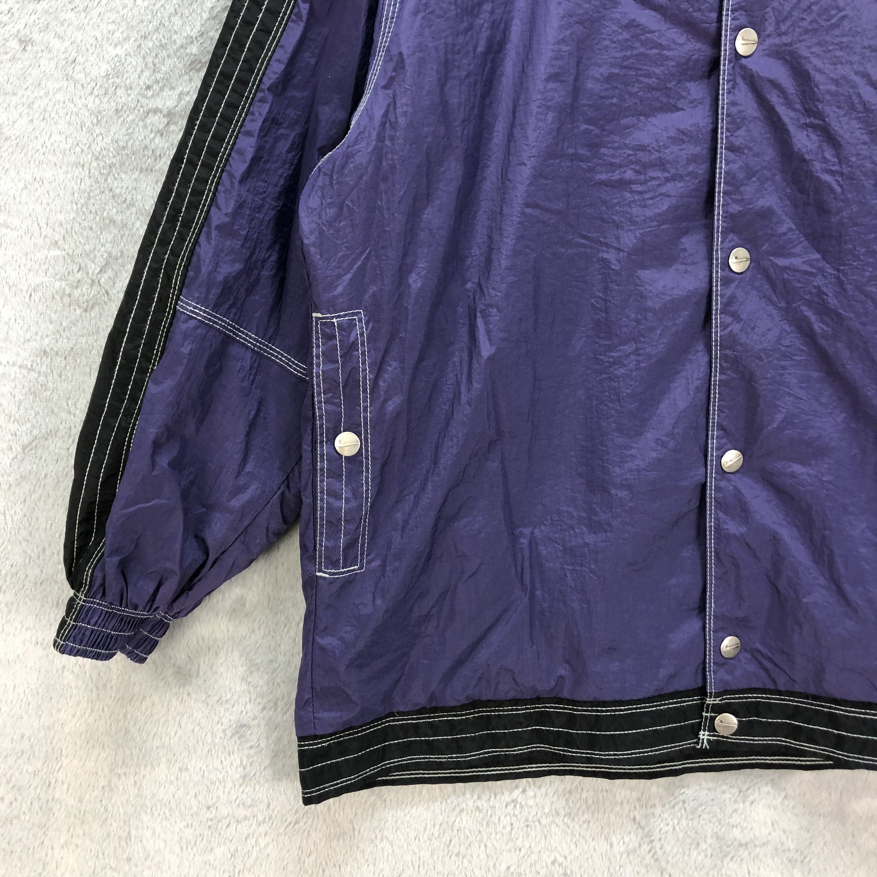Nike NIKE BACK SWOOSH HOODED PURPLE LIGHT JACKET #6895-100 Size US M / EU 48-50 / 2 - 4 Thumbnail