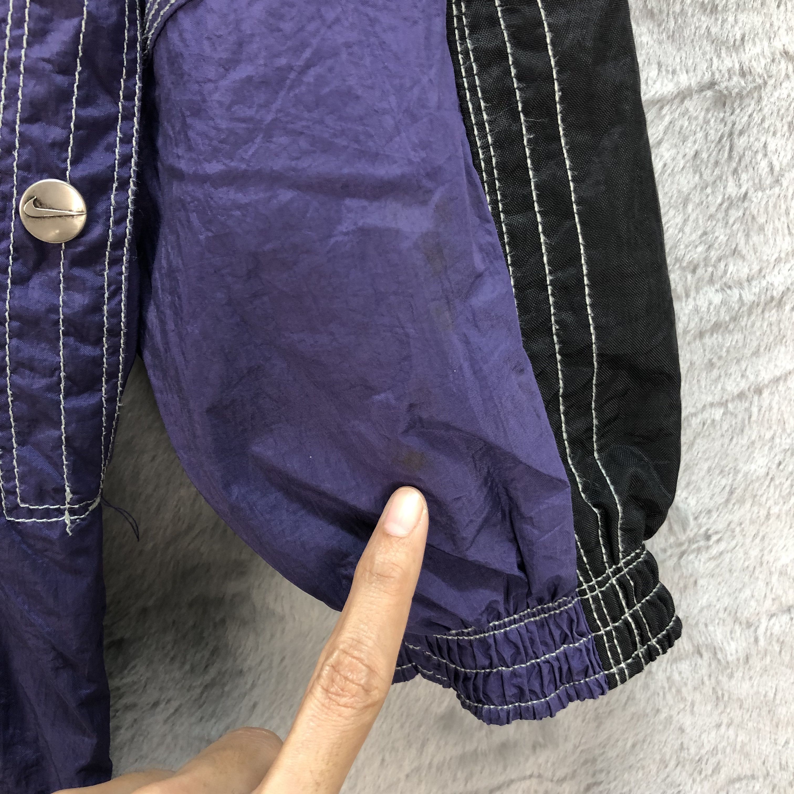 Nike NIKE BACK SWOOSH HOODED PURPLE LIGHT JACKET #6895-100 Size US M / EU 48-50 / 2 - 6 Thumbnail