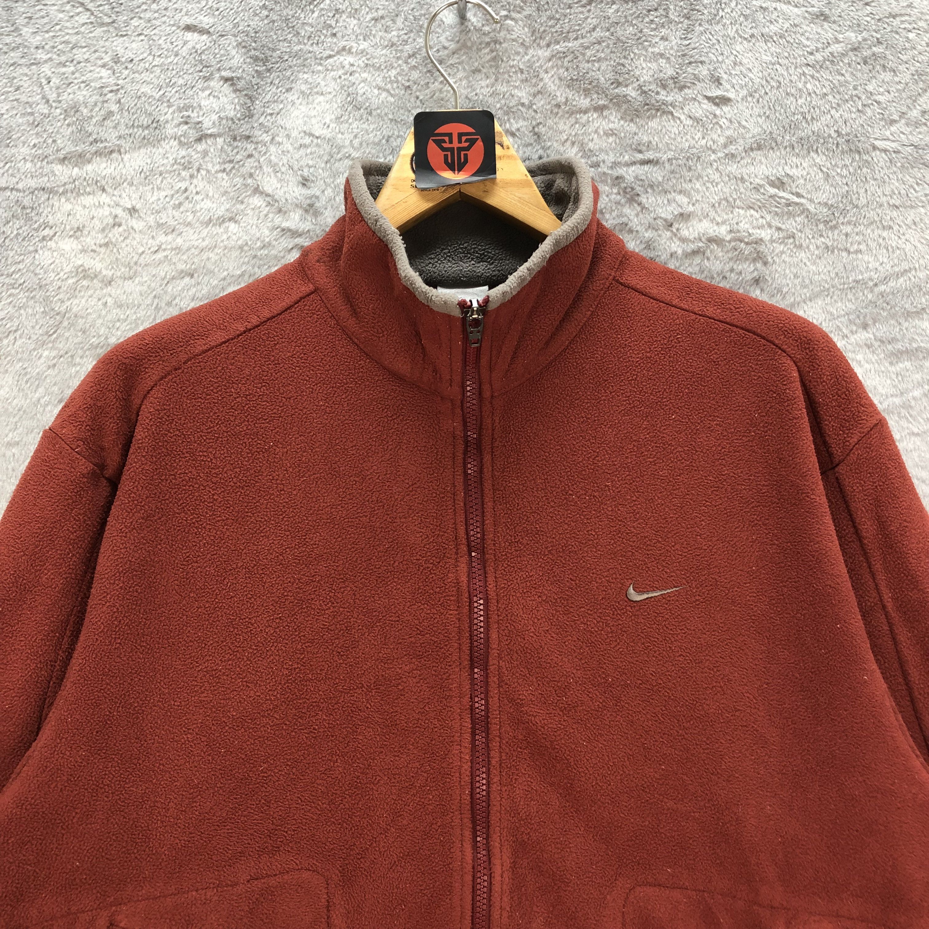 Nike NIKE ORANGE FLEECE JACKET #6896-100 Size US L / EU 52-54 / 3 - 2 Thumbnail