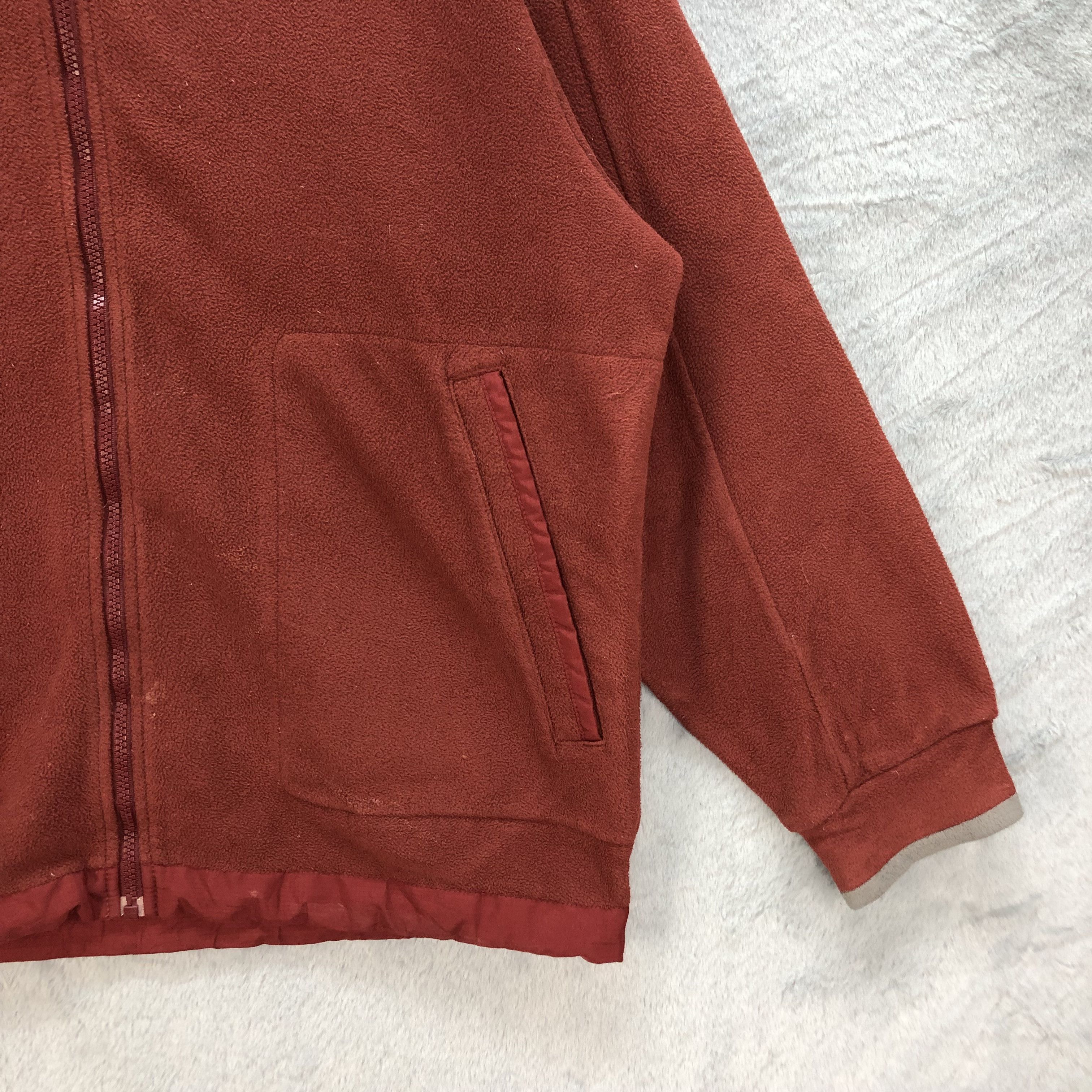 Nike NIKE ORANGE FLEECE JACKET #6896-100 Size US L / EU 52-54 / 3 - 6 Thumbnail
