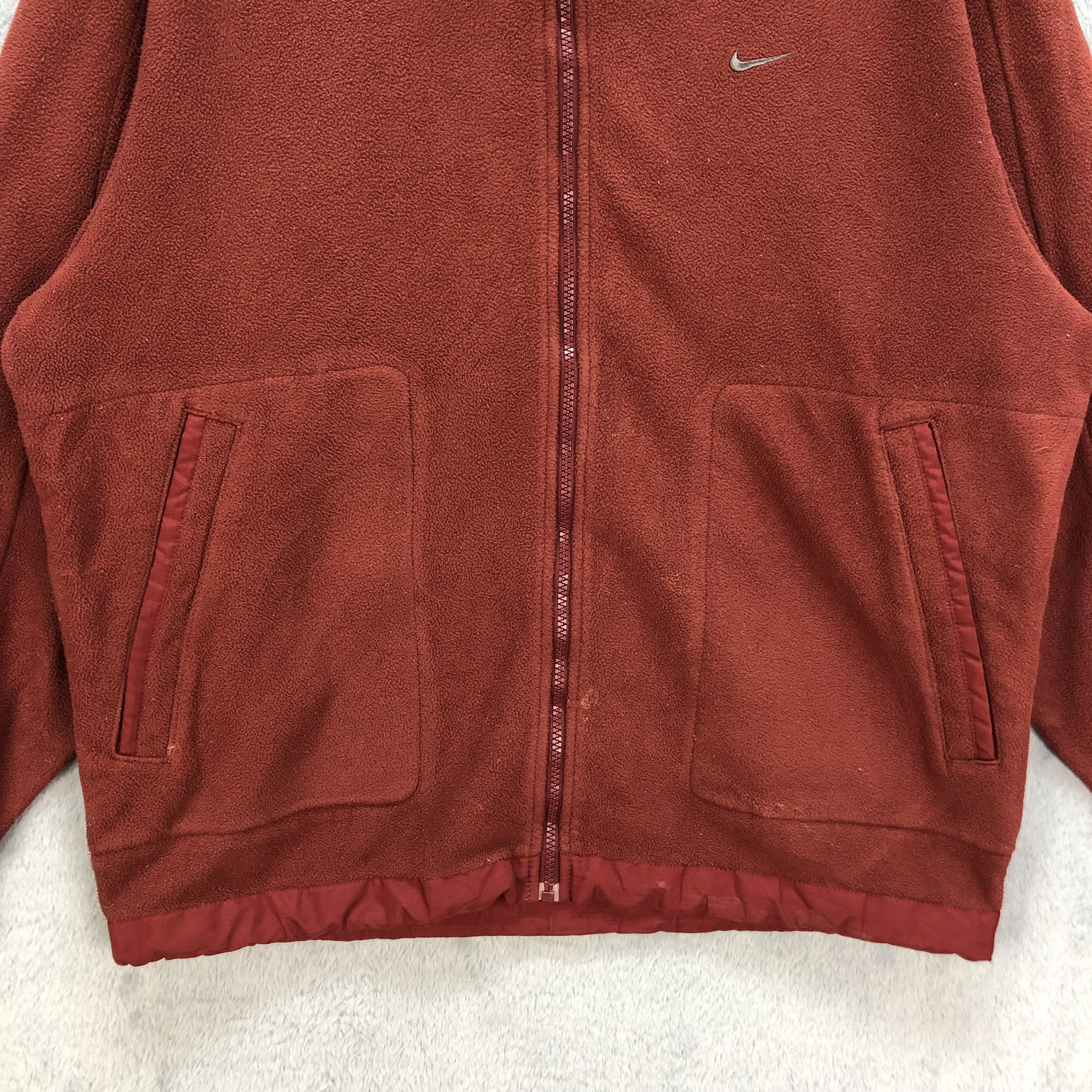 Nike NIKE ORANGE FLEECE JACKET #6896-100 Size US L / EU 52-54 / 3 - 4 Thumbnail