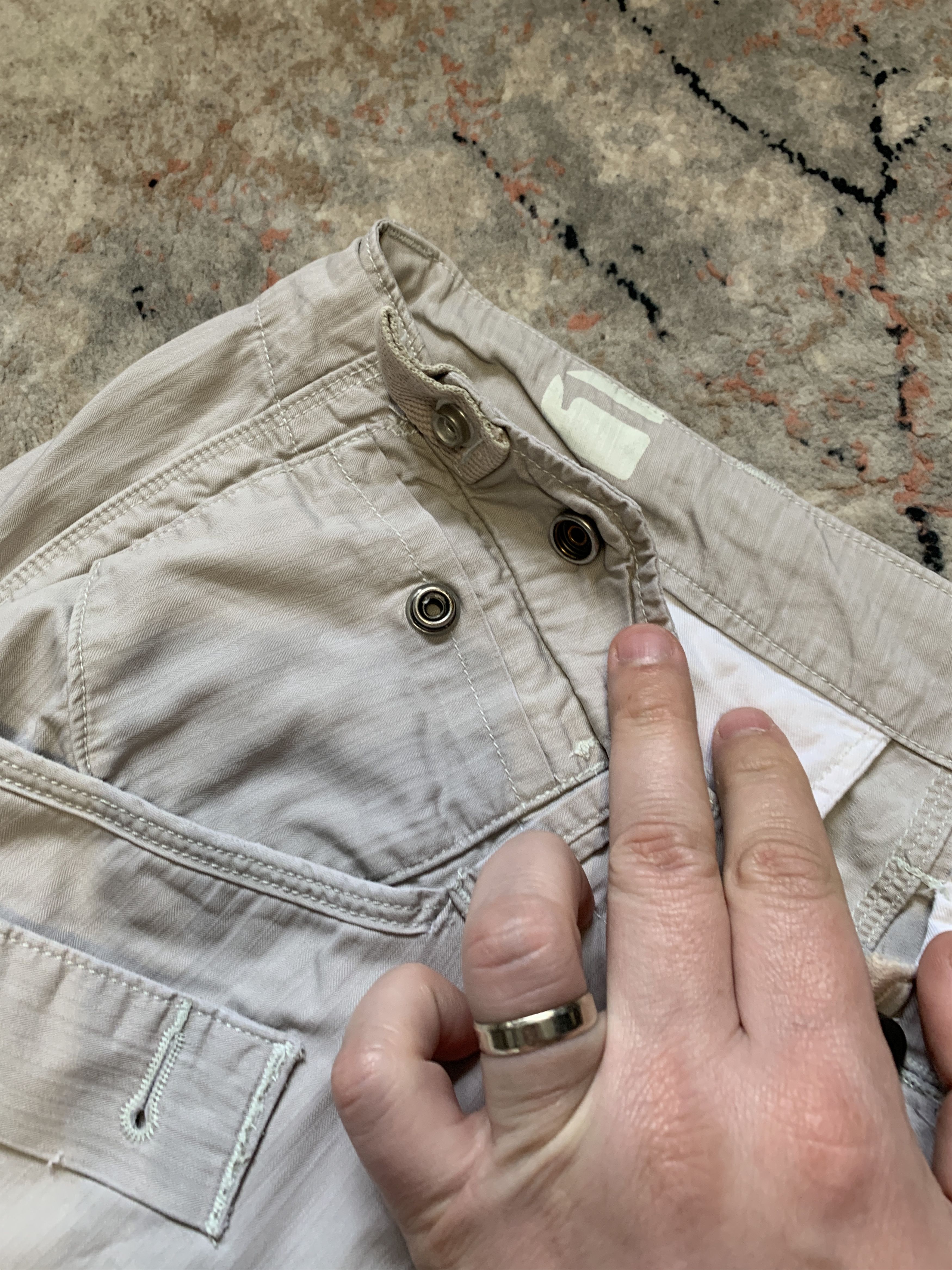 G-Star × Vintage G-Star Raw Cargo Vintage Pants Size US 32 / EU 48 - 9 Thumbnail