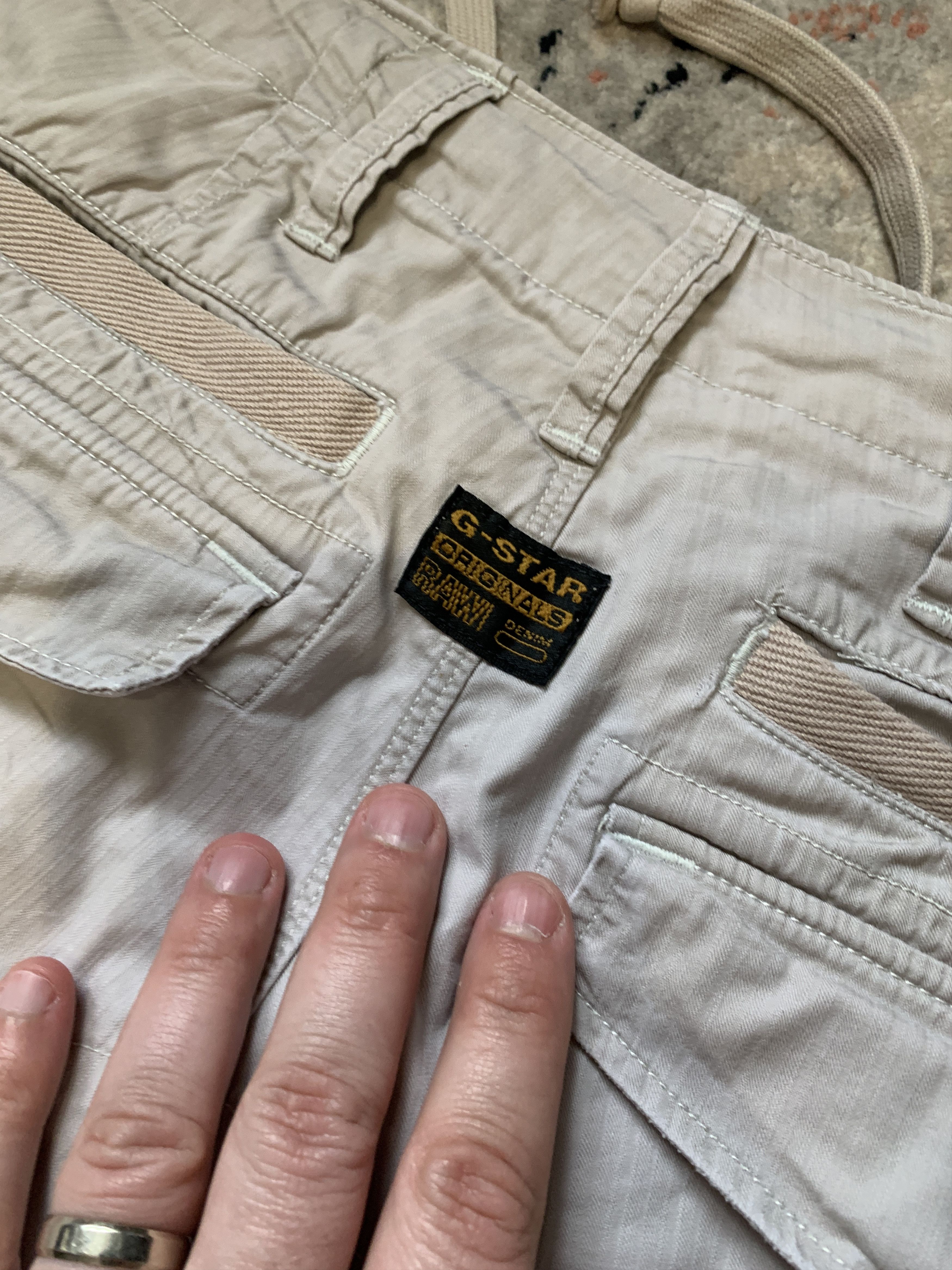 G-Star × Vintage G-Star Raw Cargo Vintage Pants Size US 32 / EU 48 - 17 Thumbnail
