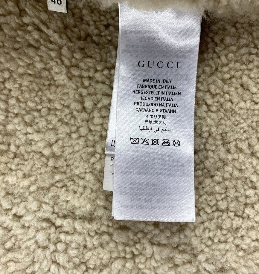 Gucci *RUNWAY* Gucci Modern Future Shearling Jacket Size US L / EU 52-54 / 3 - 4 Thumbnail