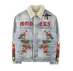 gucci modern future denim jacket