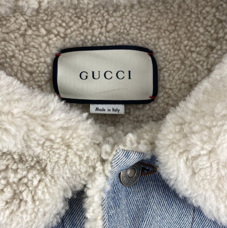 Gucci *RUNWAY* Gucci Modern Future Shearling Jacket Size US L / EU 52-54 / 3 - 3 Thumbnail