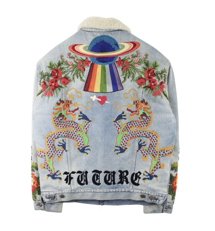 Gucci *RUNWAY* Gucci Modern Future Shearling Jacket Size US L / EU 52-54 / 3 - 2 Thumbnail