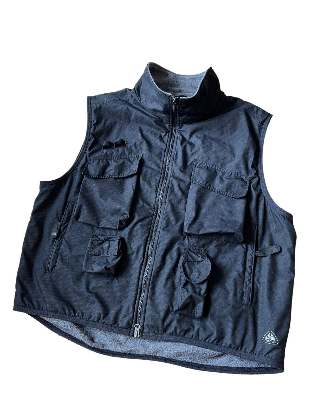 Vintage 2000s Nike ACG Cargo Vest Gilet Size S