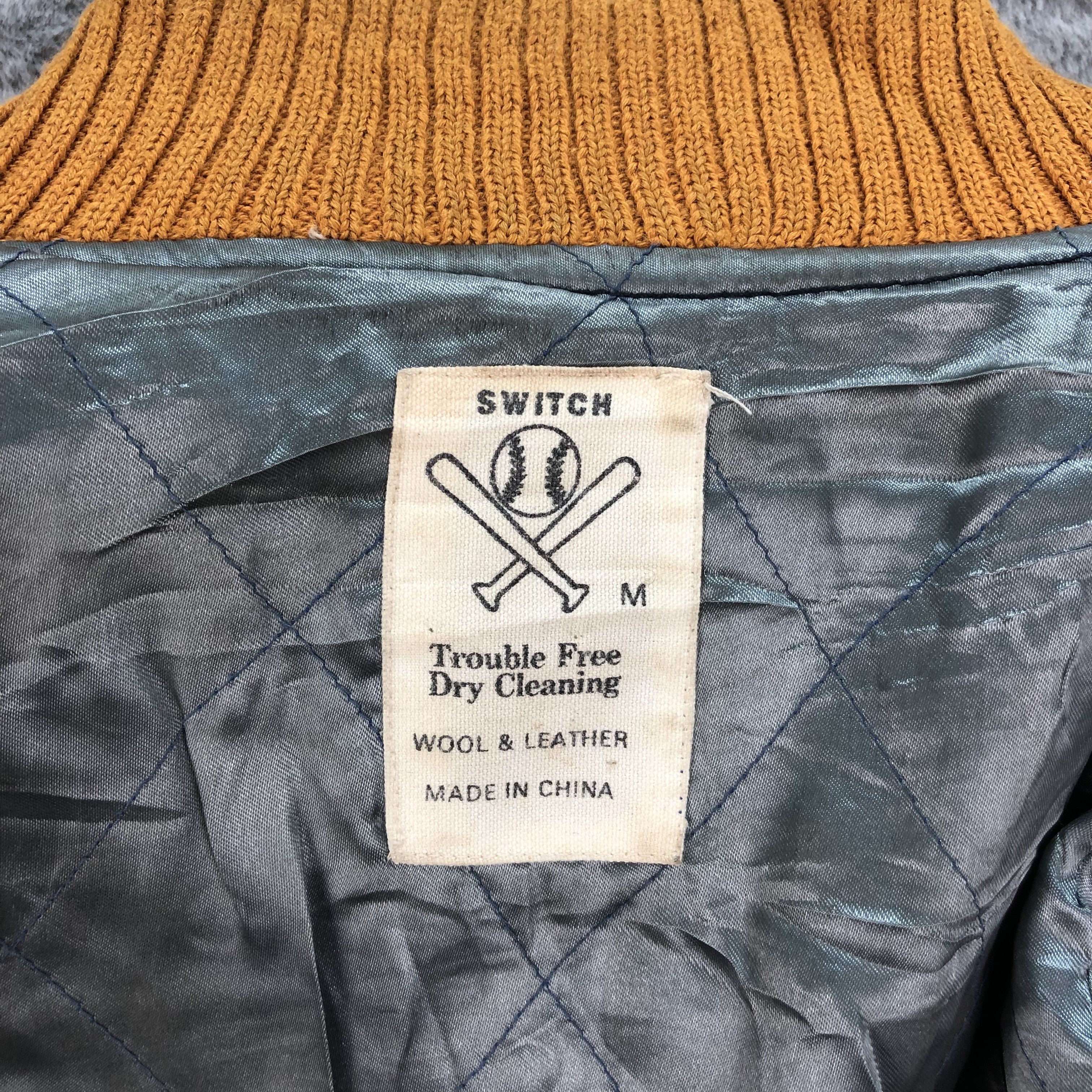 Other BULLDOGS BIG LOGO WOOL LEATHER VARSITY JACKET #4784-169 Size US M / EU 48-50 / 2 - 13 Thumbnail